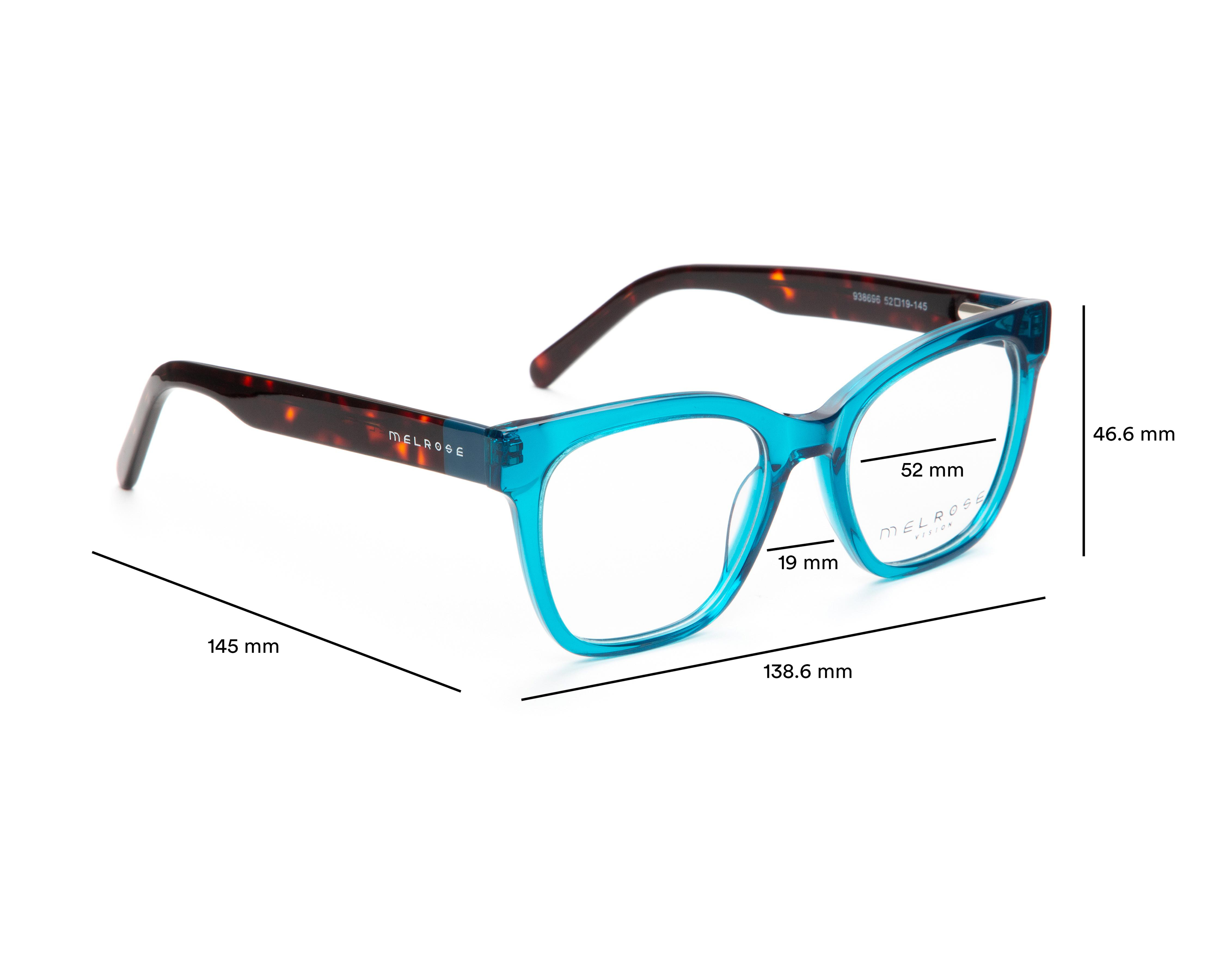 Foto 5 | Armazón Oftálmico para Mujer Cat Eye Melrose Azul