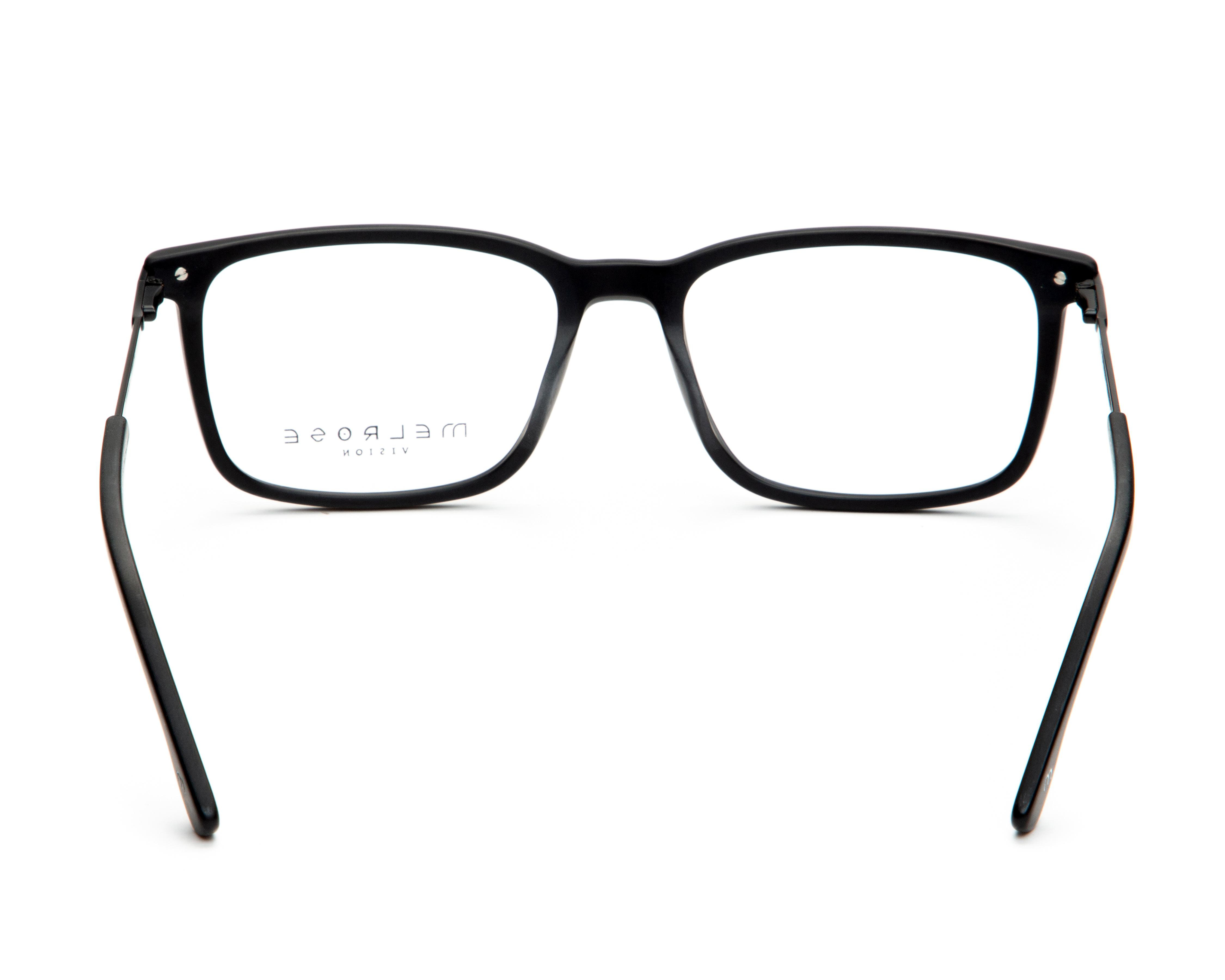 Foto 4 pulgar | Armazón Oftálmico para Mujer Cuadrados Melrose Negro Matte
