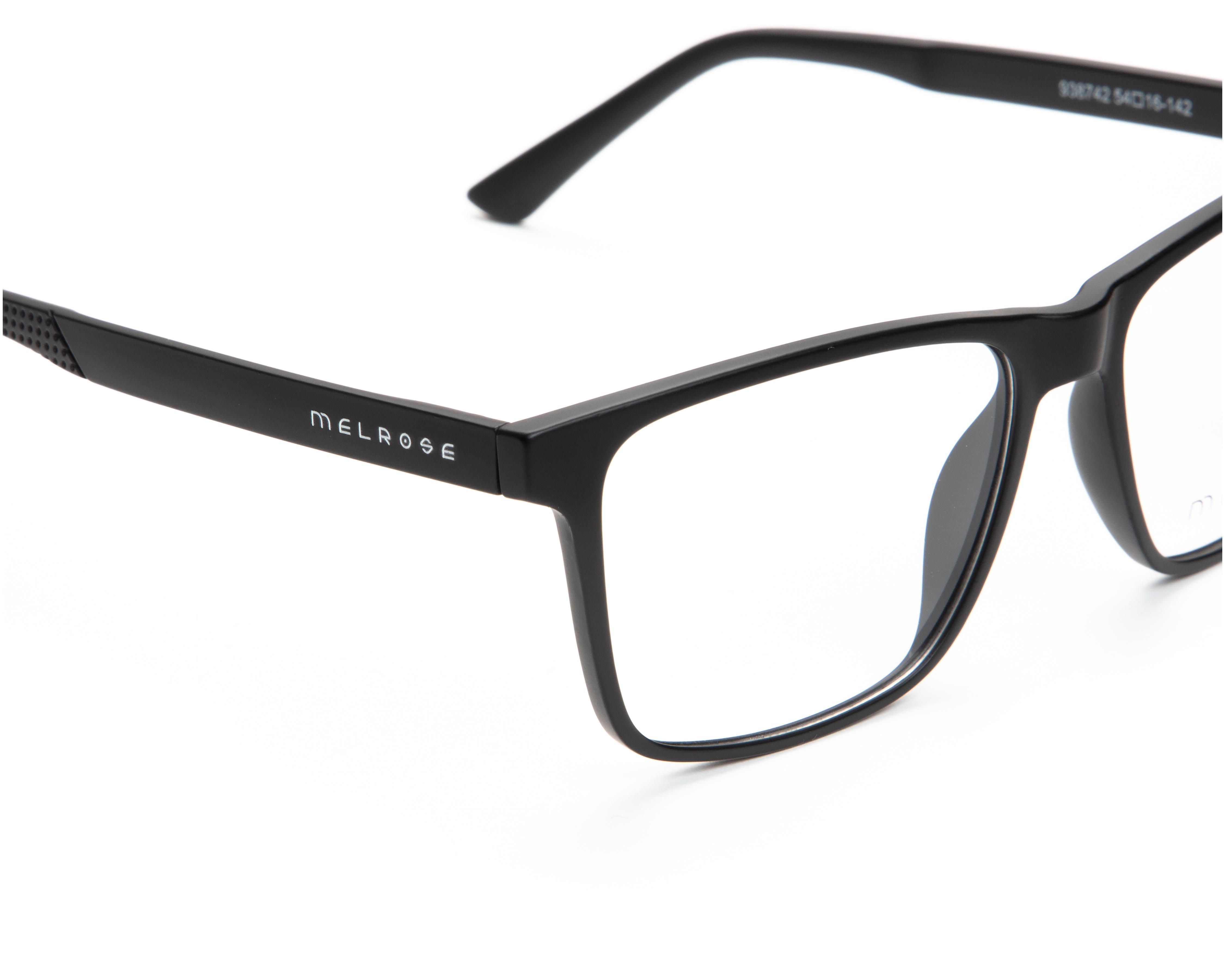 Foto 5 pulgar | Armazón Oftálmico para Hombre Cuadrados Melrose Gris Plomo