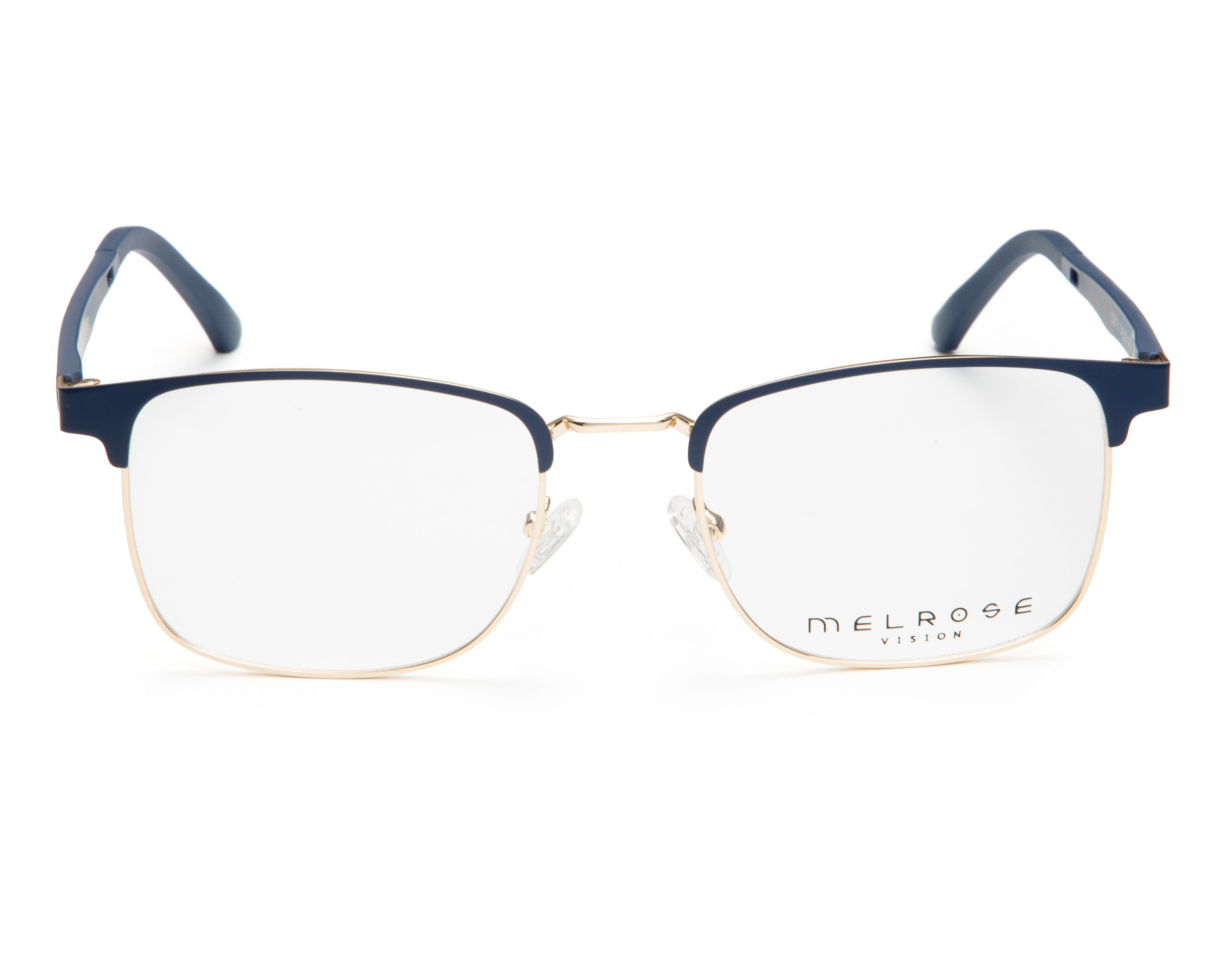 Foto 2 | Armazón Oftálmico Unisex Melrose Cuadrados Azul Marino