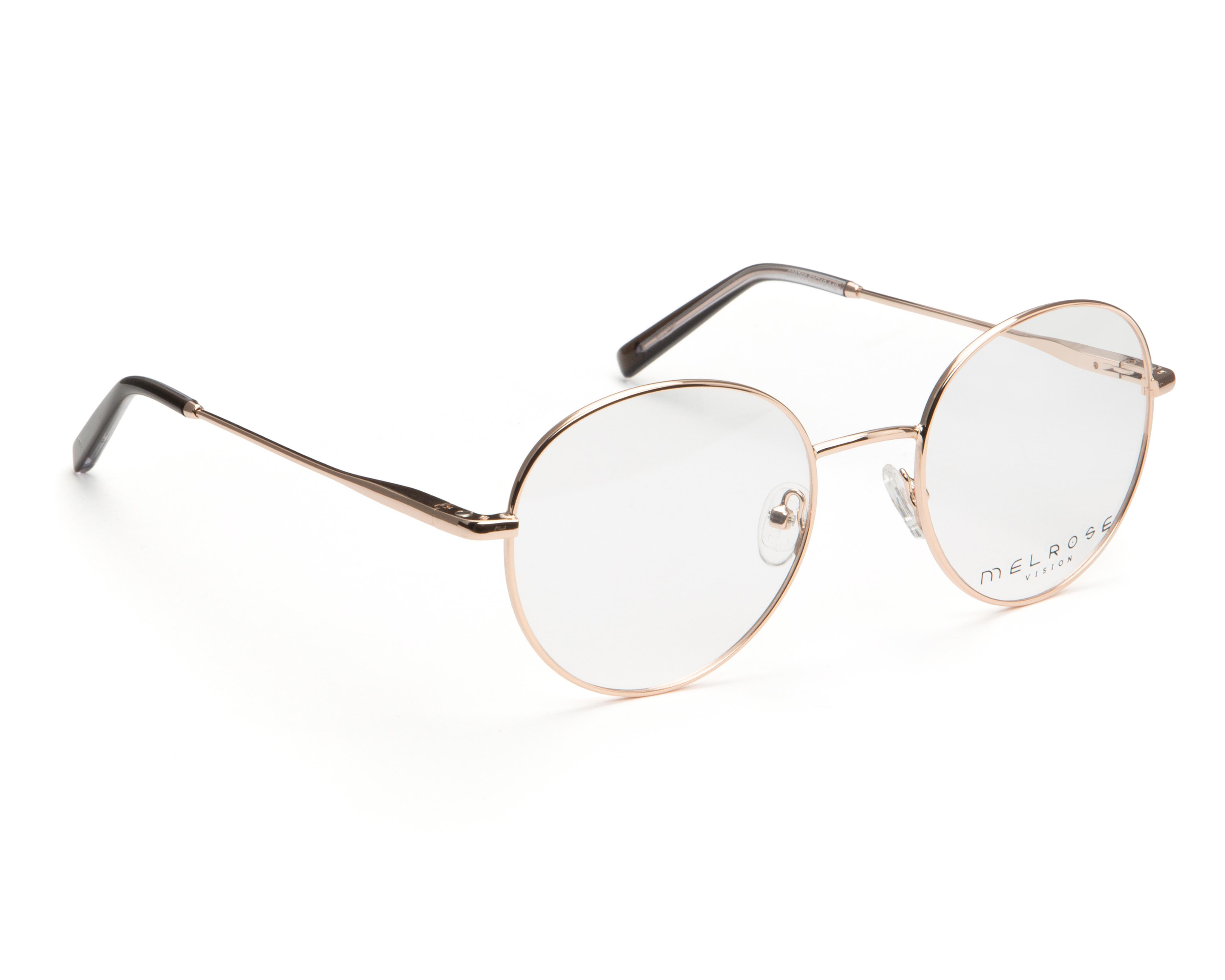 Foto 1 | Armazón Oftálmico con Clip On Unisex Melrose Redondo Dorado