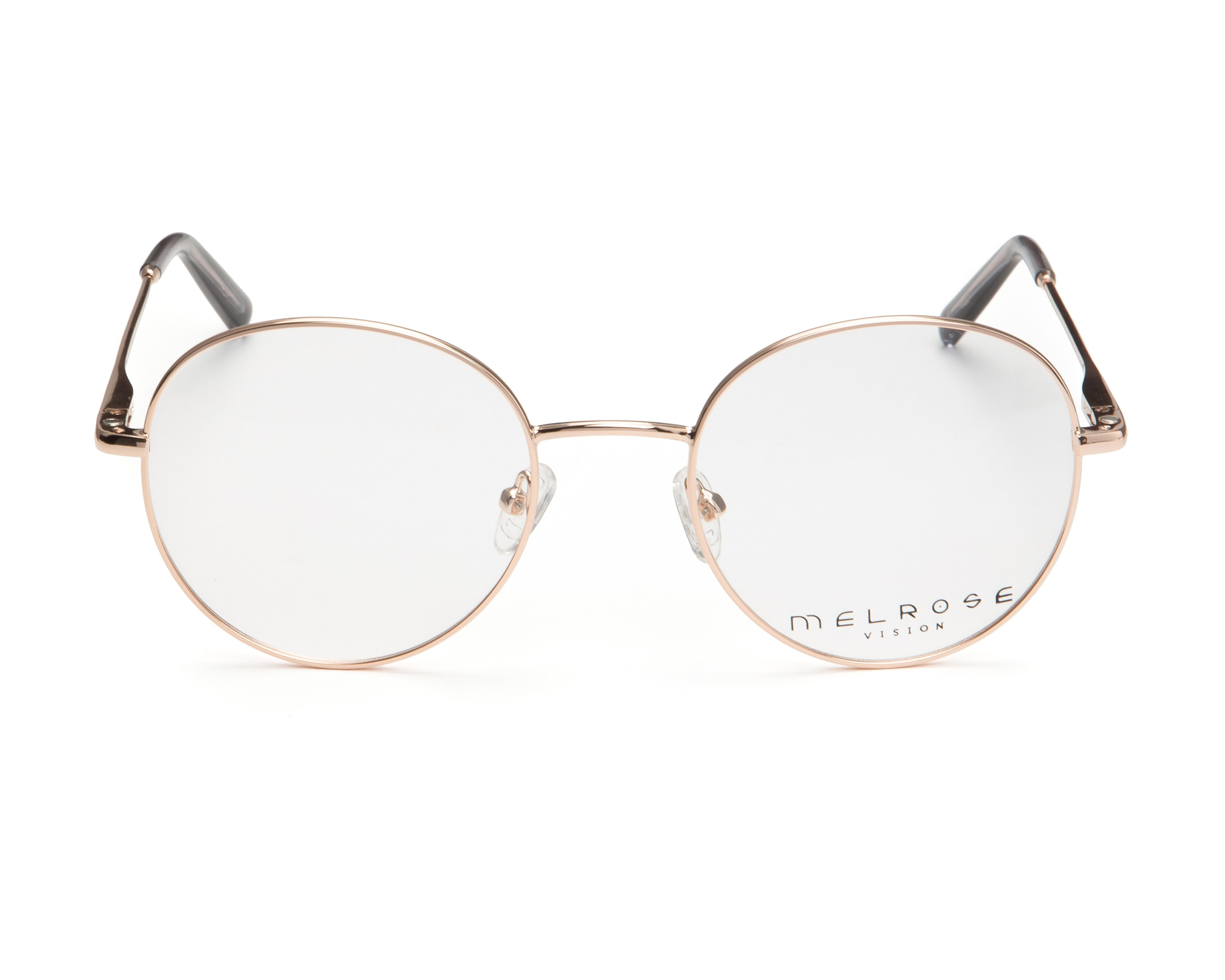 Foto 2 | Armazón Oftálmico con Clip On Unisex Melrose Redondo Dorado