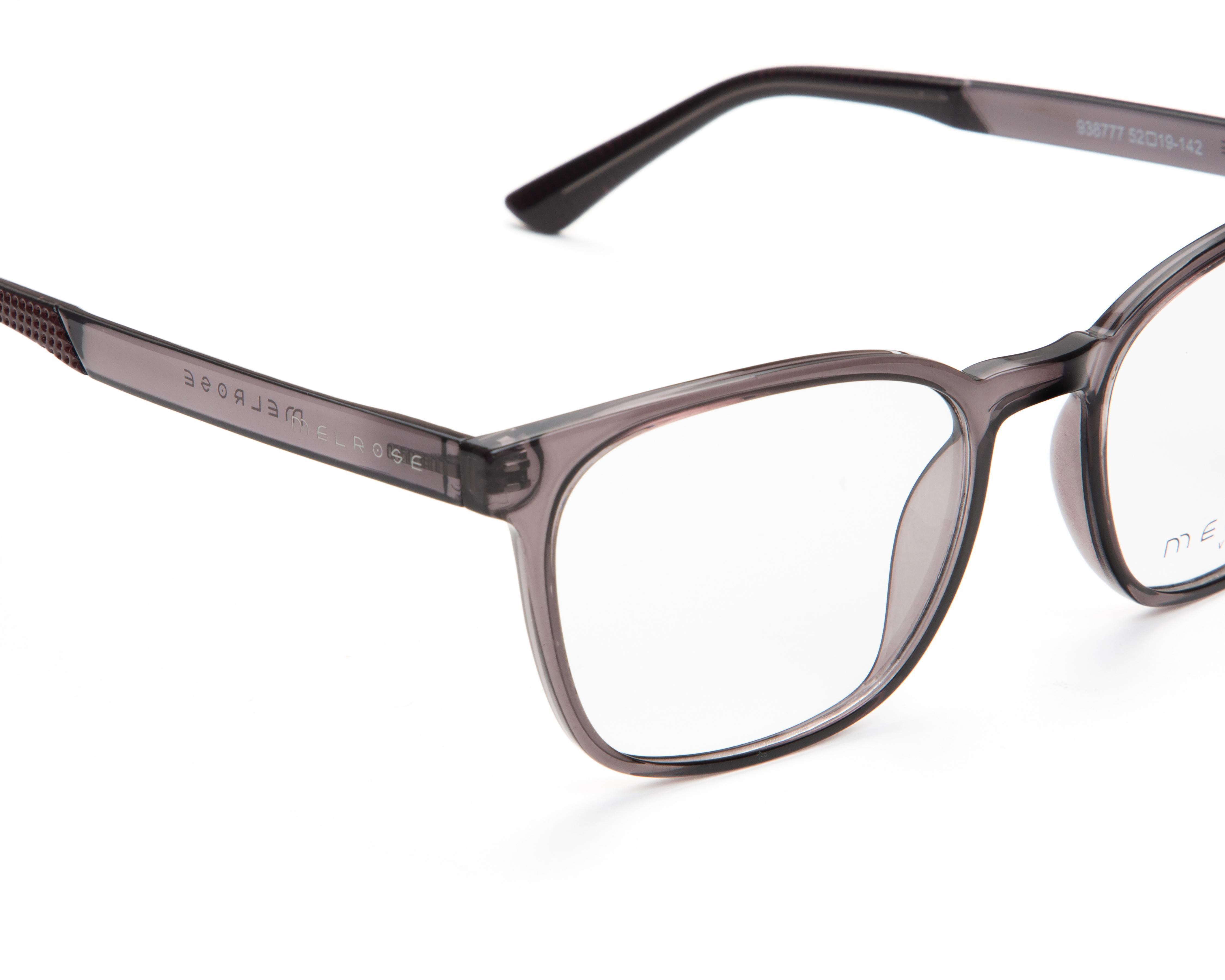 Foto 5 pulgar | Armazón Oftálmico para Mujer Cuadrados Melrose Gris
