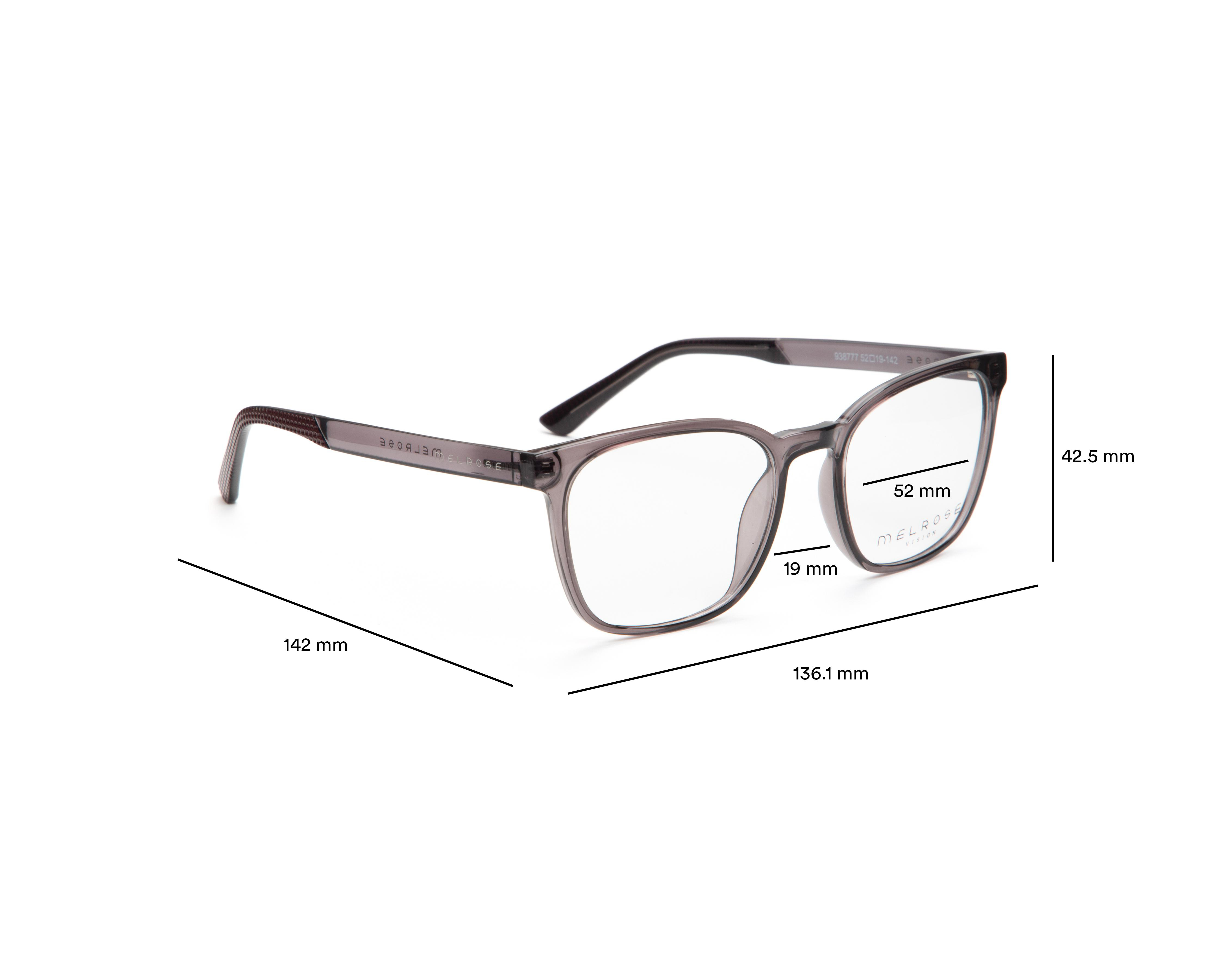 Foto 5 | Armazón Oftálmico para Mujer Cuadrados Melrose Gris