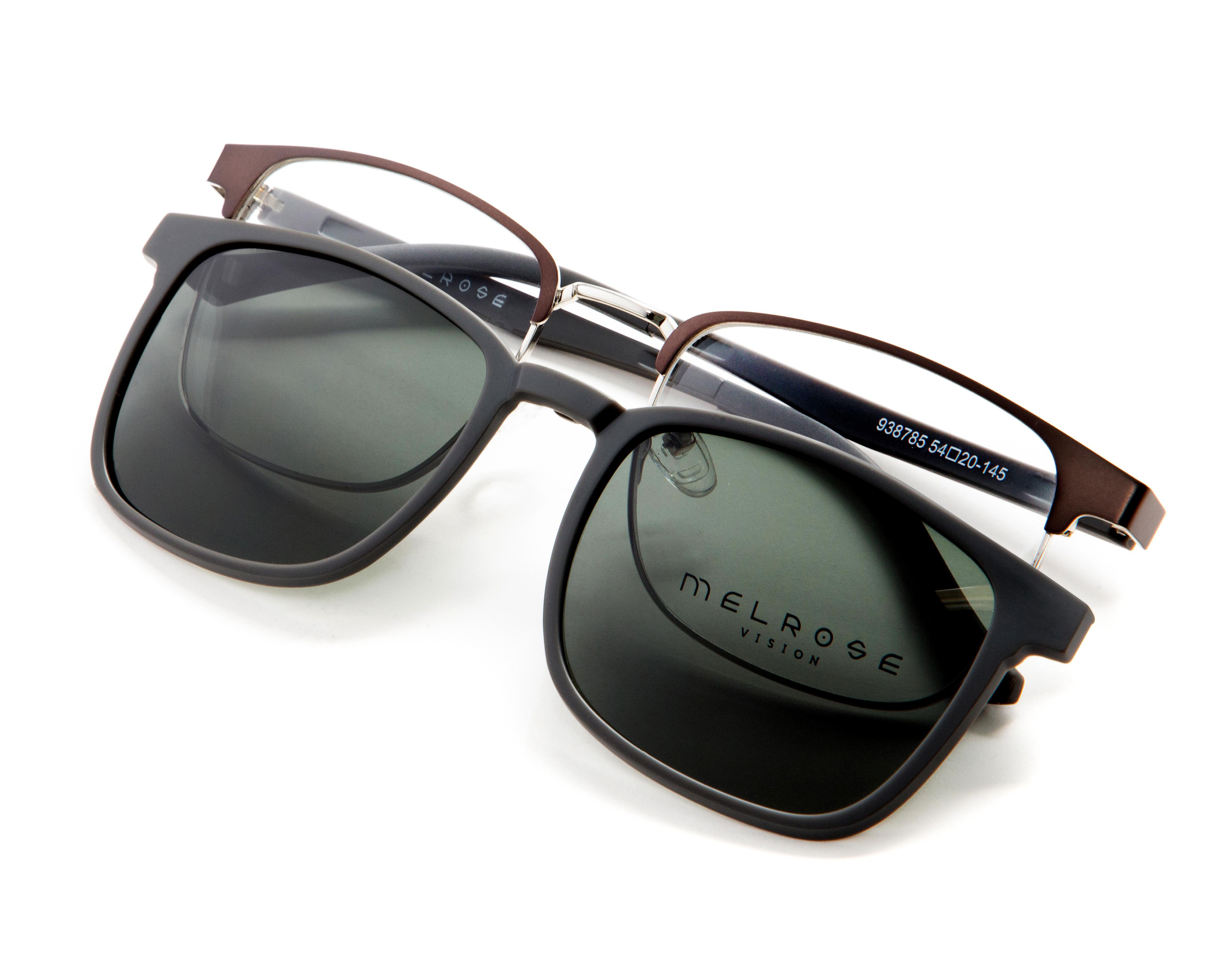 Foto 6 | Armazón Oftálmico Unisex Melrose Cuadrado Dorado