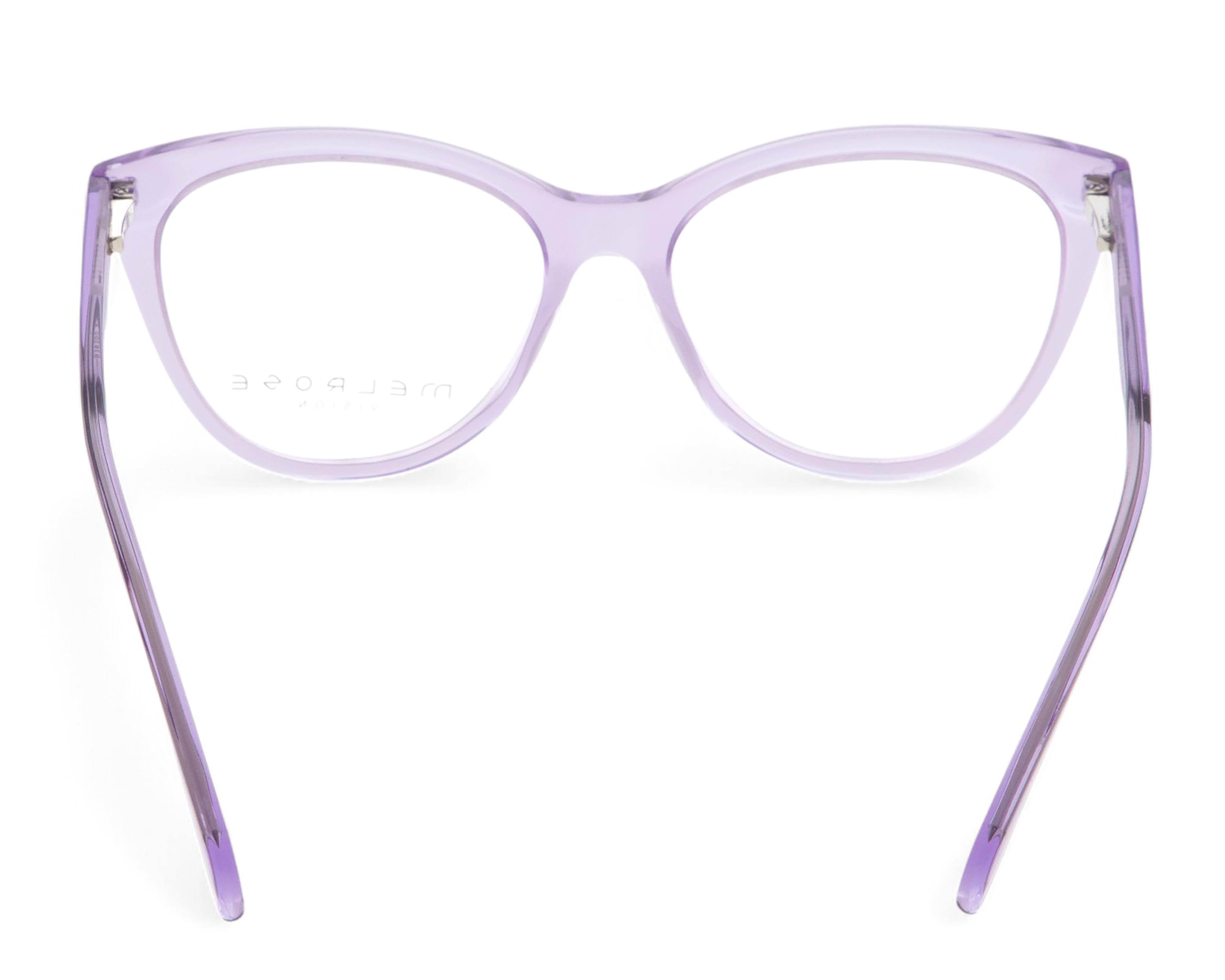 Foto 4 pulgar | Armazón Oftálmico para Mujer Melrose Cat Eye Morado