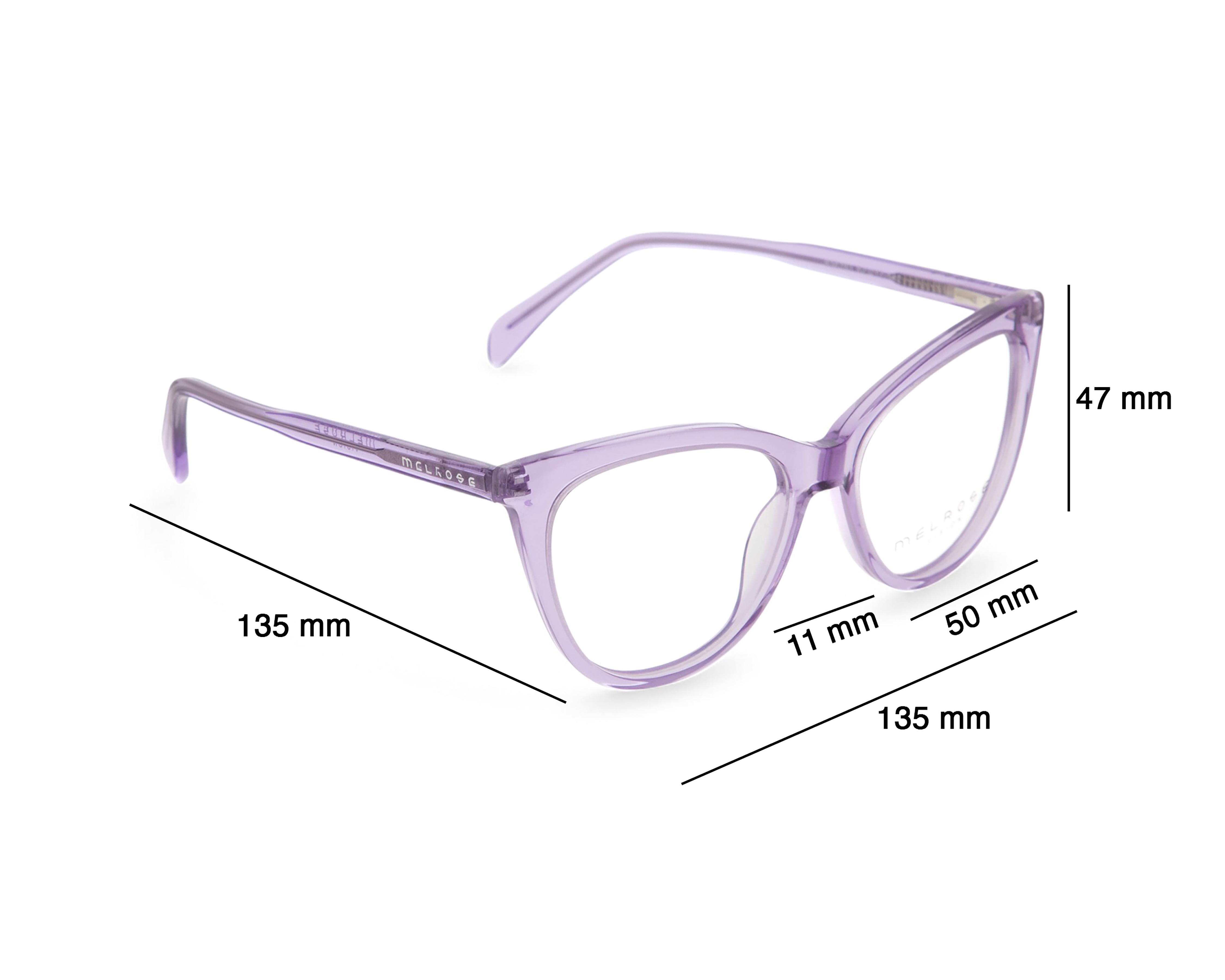 Foto 9 pulgar | Armazón Oftálmico para Mujer Melrose Cat Eye Morado