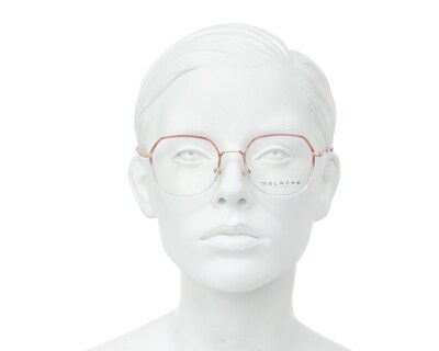 Foto 5 | Armazón Oftálmico para Mujer Melrose Cuadrado Rojo