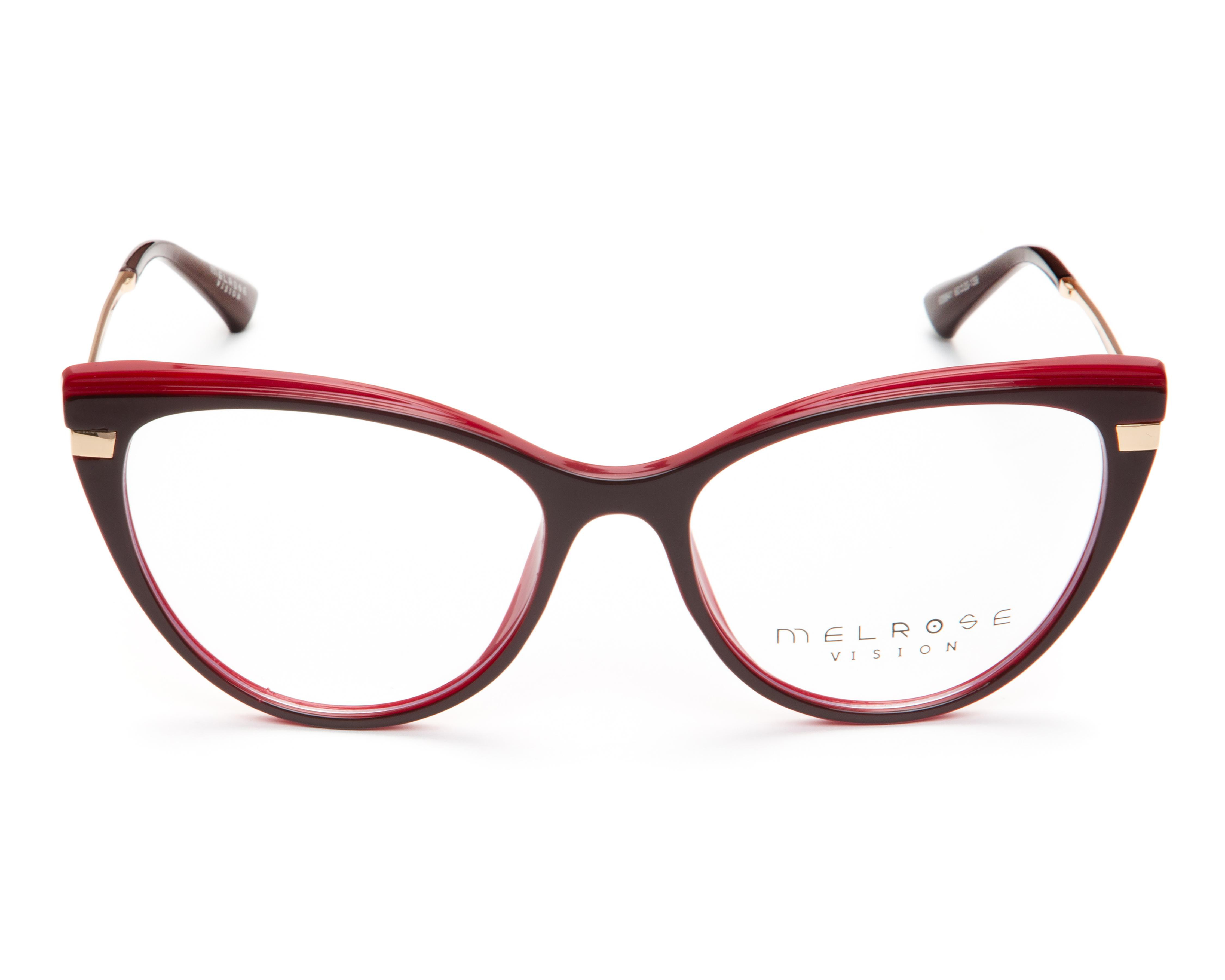 Foto 2 | Armazón Oftálmico para Mujer Melrose Cat Eye Tinto