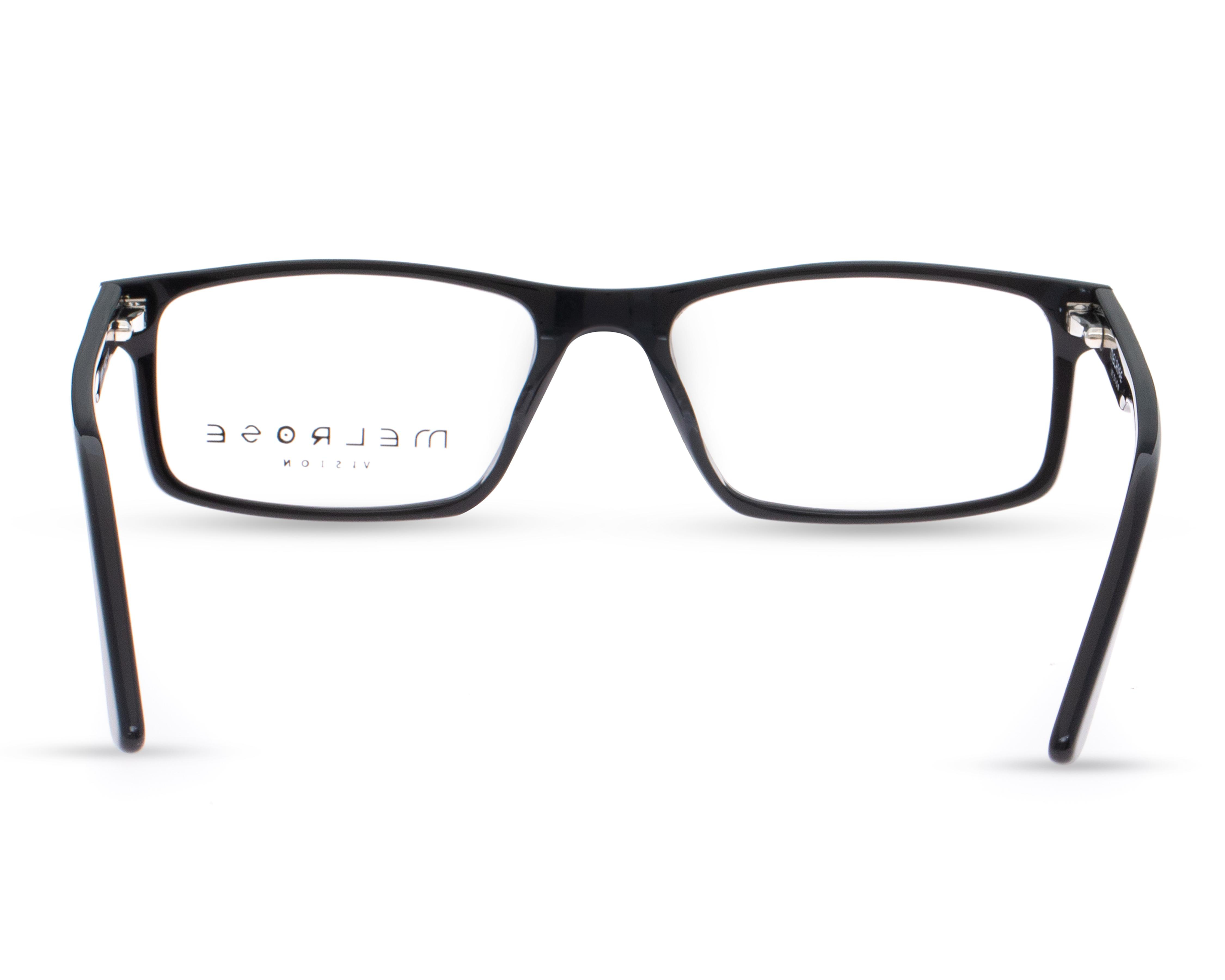 Foto 4 pulgar | Armazón Oftálmico Unisex Melrose Cuadrado Negro