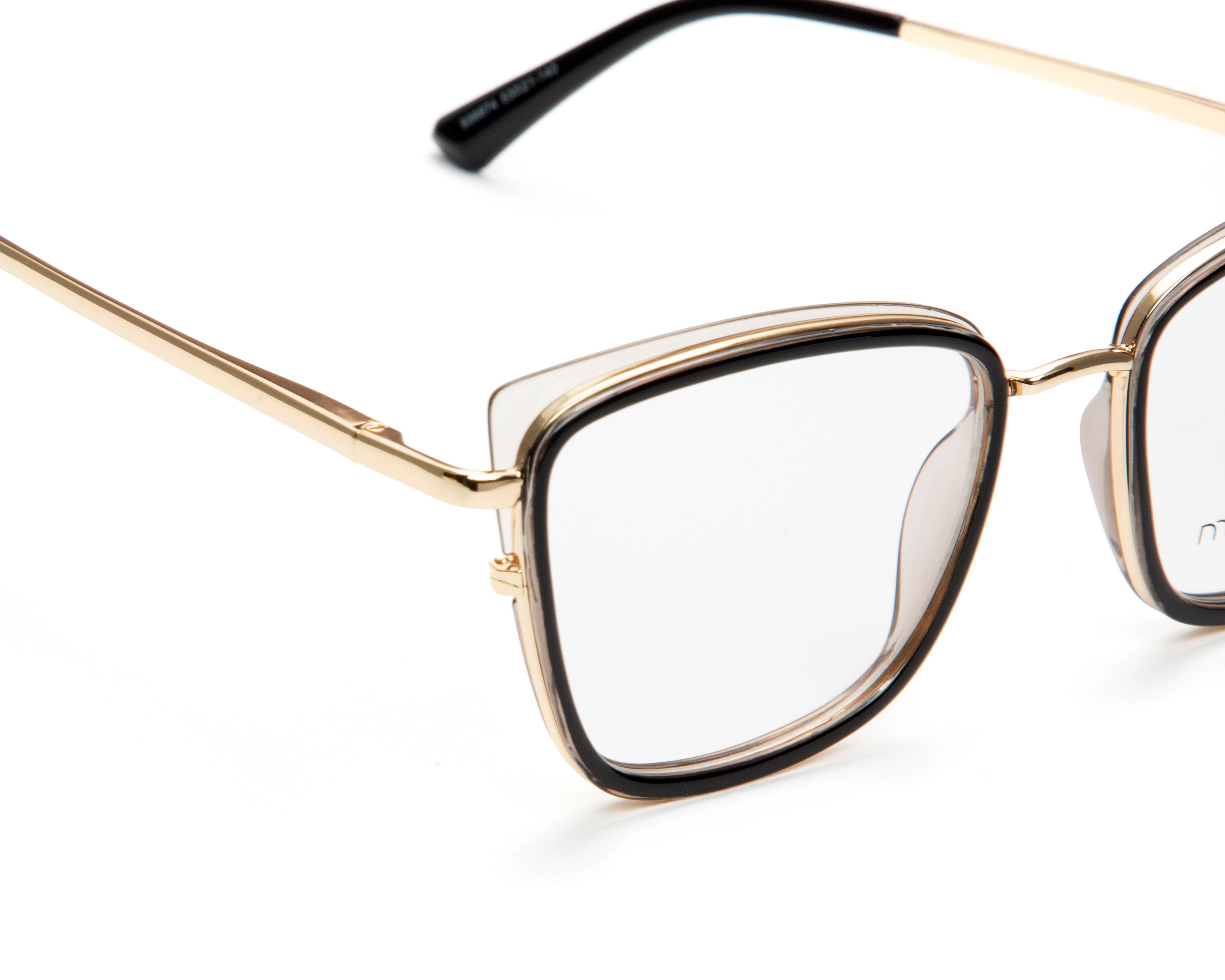 Foto 4 | Armazón Oftálmico para Mujer Melrose Cat Eye Negro