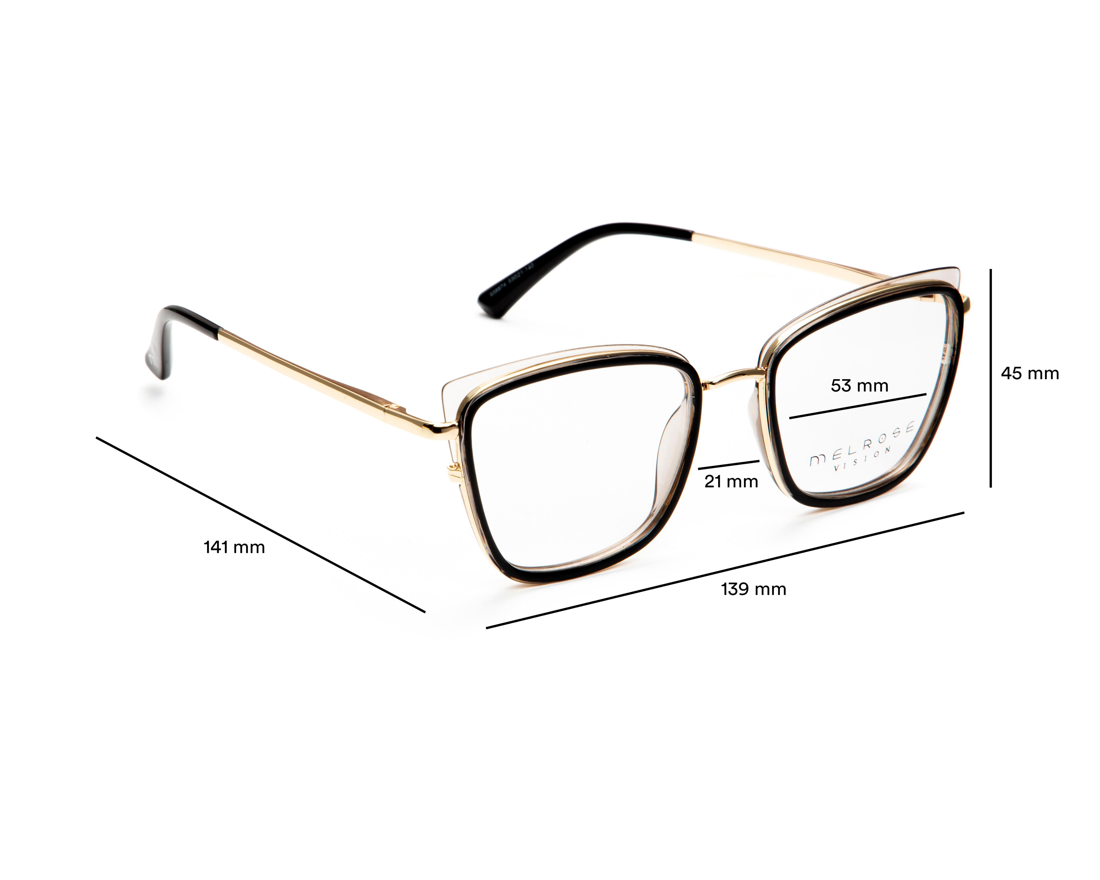 Foto 5 | Armazón Oftálmico para Mujer Melrose Cat Eye Negro