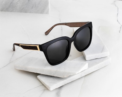Foto 6 | Lentes de Sol para Mujer Sofía Vergara Cuadrados Jacinta Blk Negros