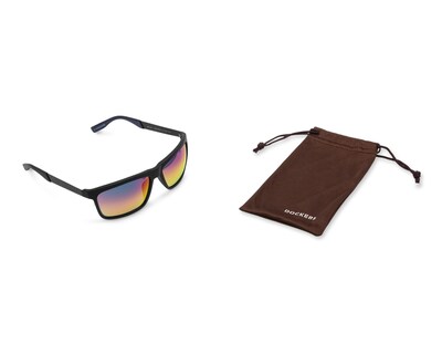 Foto 5 | Lentes de Sol para Hombre Dockers Wayfarer 23 538 Negro