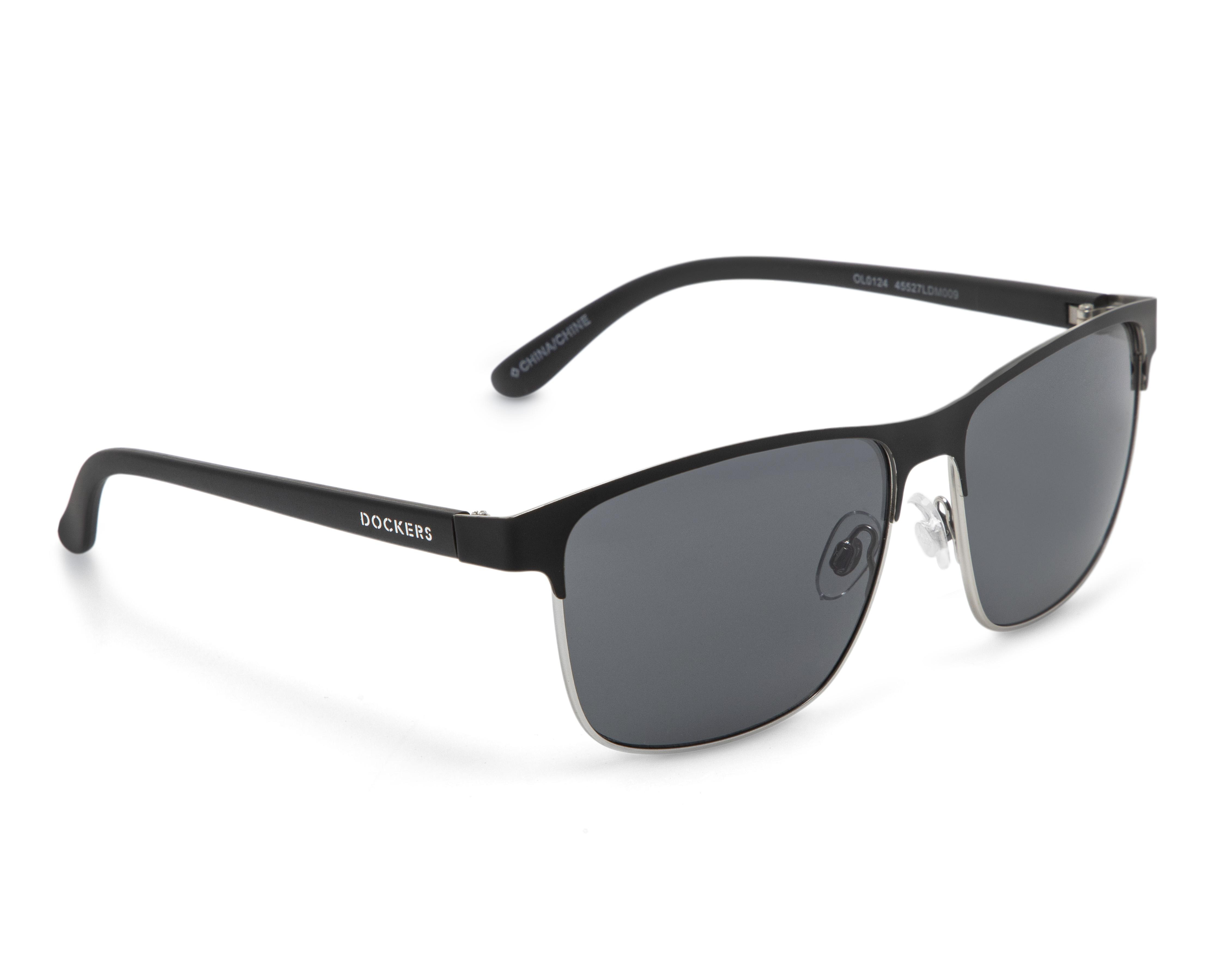 Foto 2 pulgar | Lentes de Sol para Hombre Dockers Wayfarer 45527LDM009 Negro