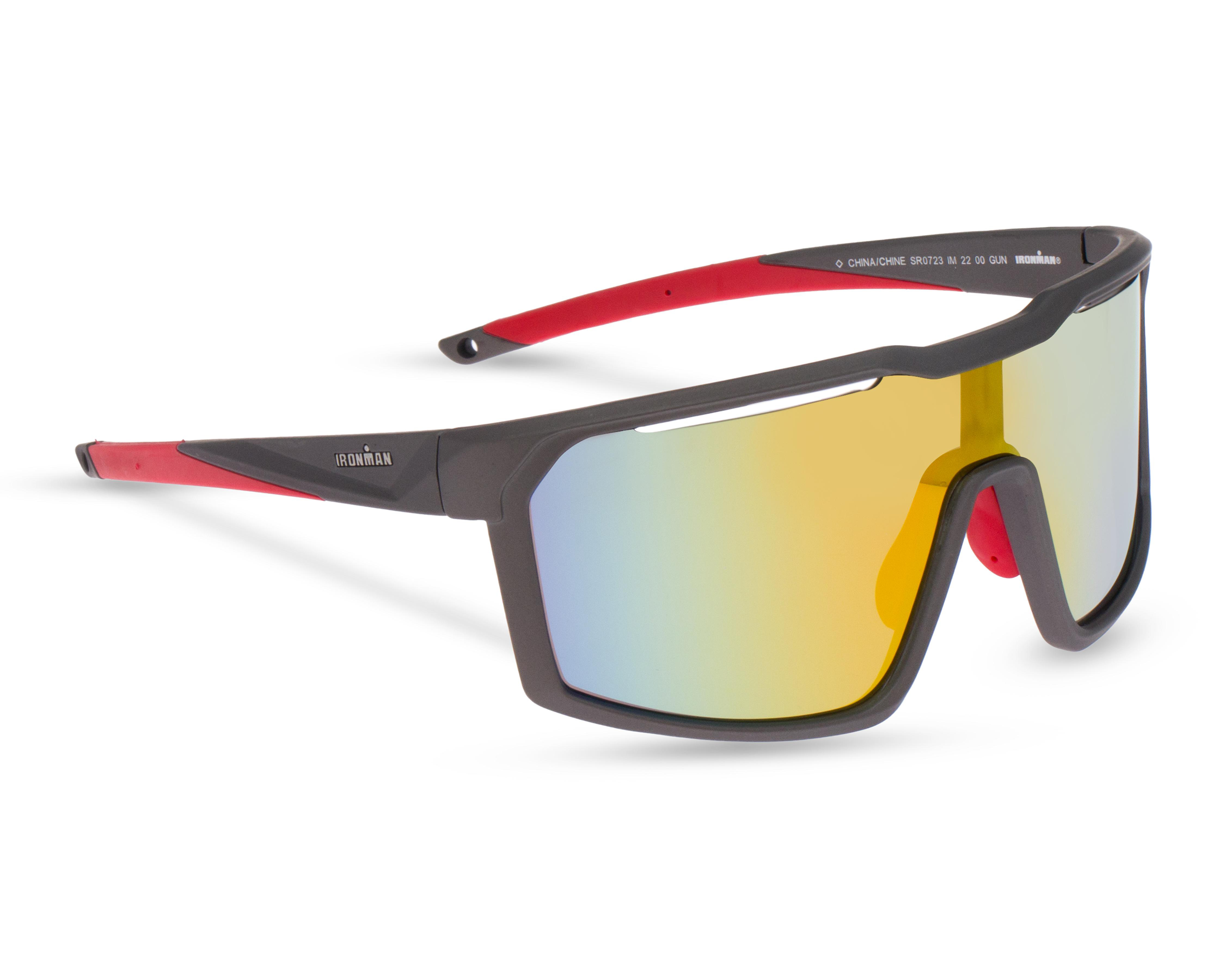 Lentes de Sol para Hombre Ironman Deportivos Negros