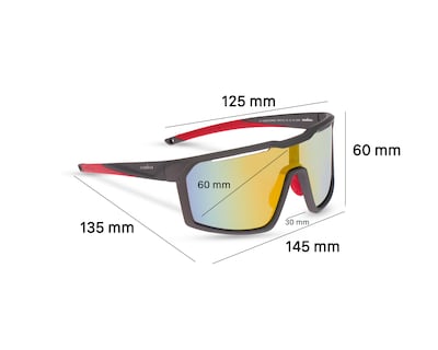 Foto 7 | Lentes de Sol para Hombre Ironman Deportivos Negros