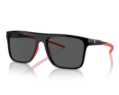 Foto 1 | Lentes de Sol para Hombre Ferrari Rectangular 0FZ6006 Negro