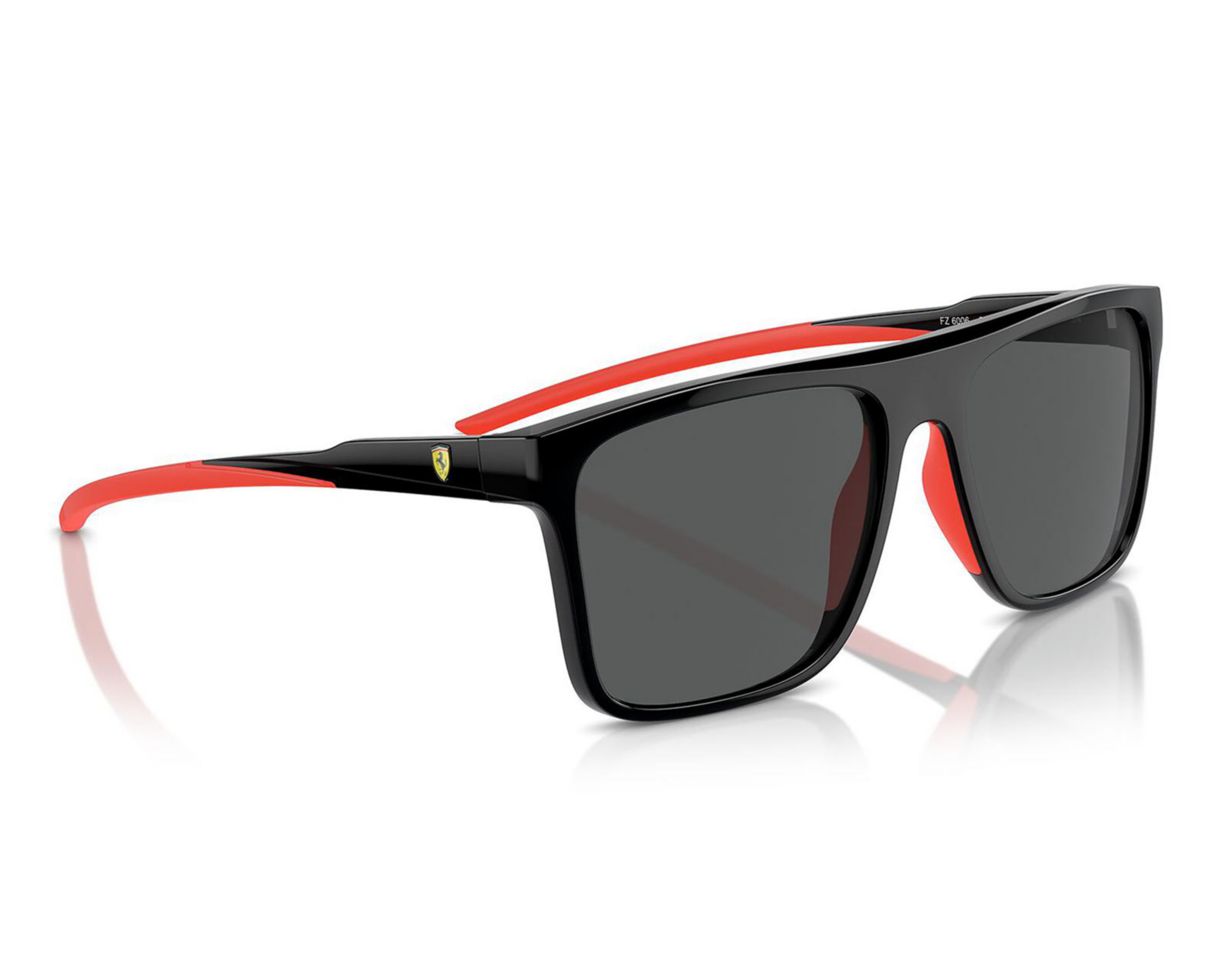 Foto 5 | Lentes de Sol para Hombre Ferrari Rectangular 0FZ6006 Negro