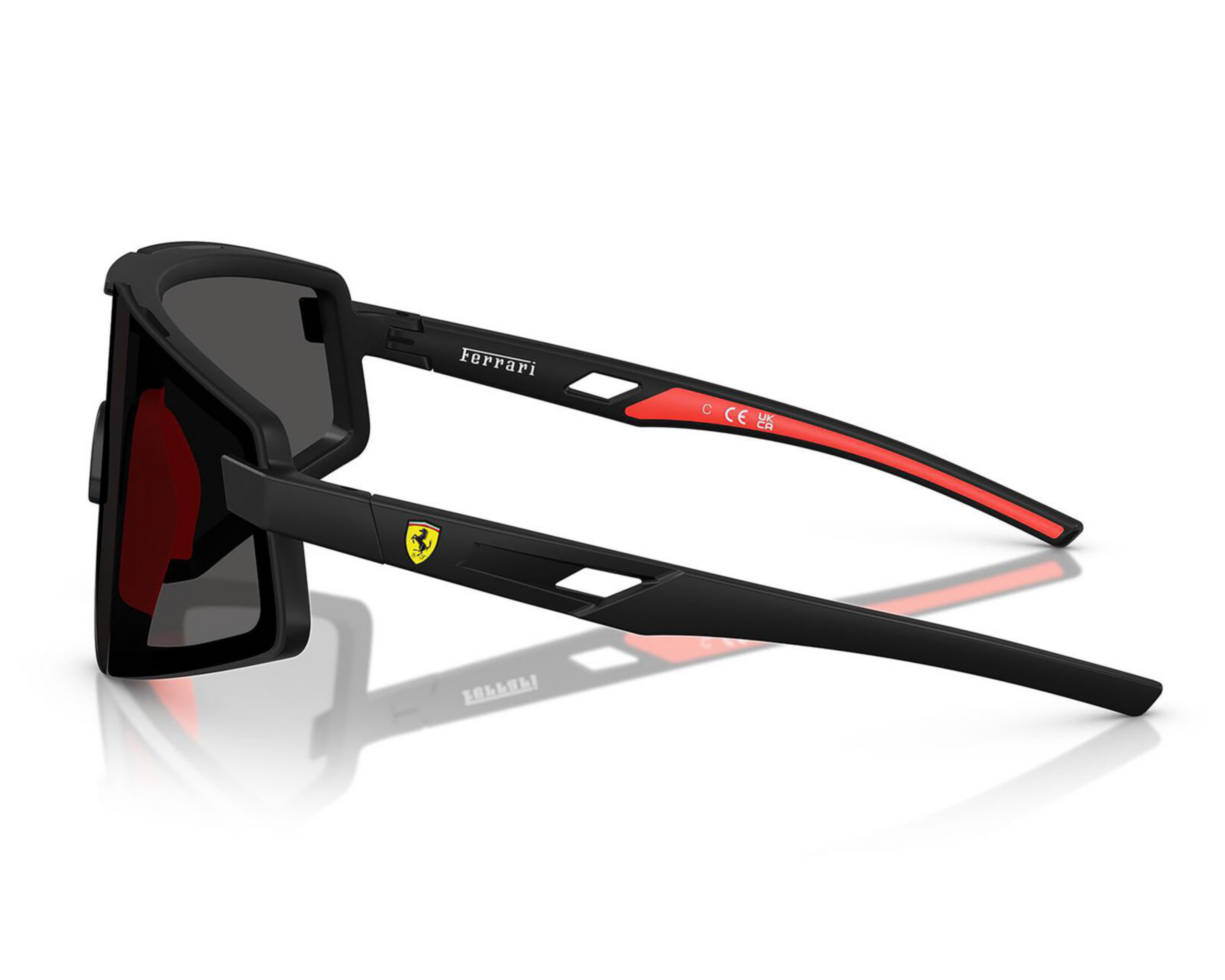 Foto 4 pulgar | Lentes de Sol para Hombre Ferrari Deportivo Negros