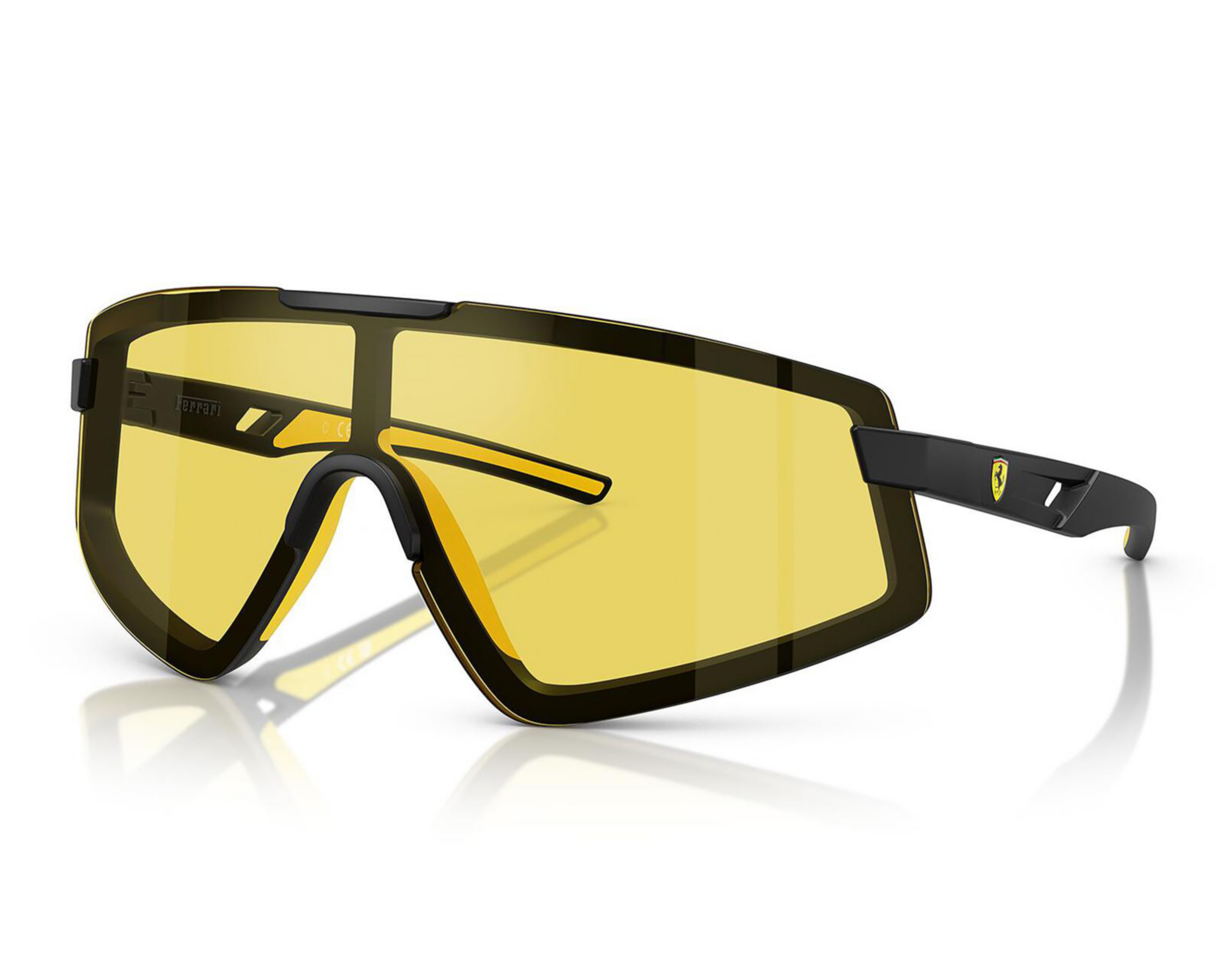 Foto 2 pulgar | Lentes de Sol para Hombre Ferrari Deportivo Amarillos