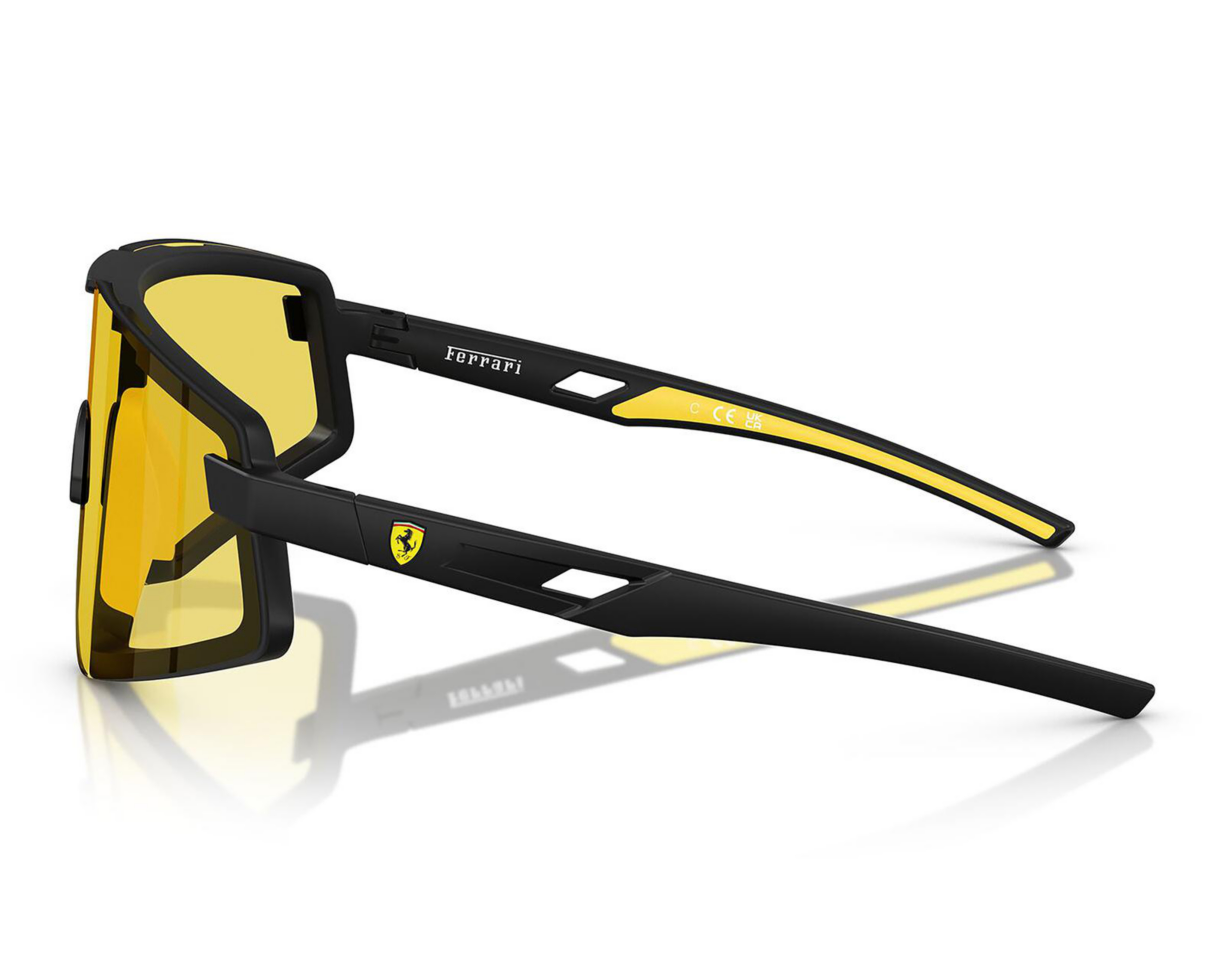 Foto 3 | Lentes de Sol para Hombre Ferrari Deportivo Amarillos