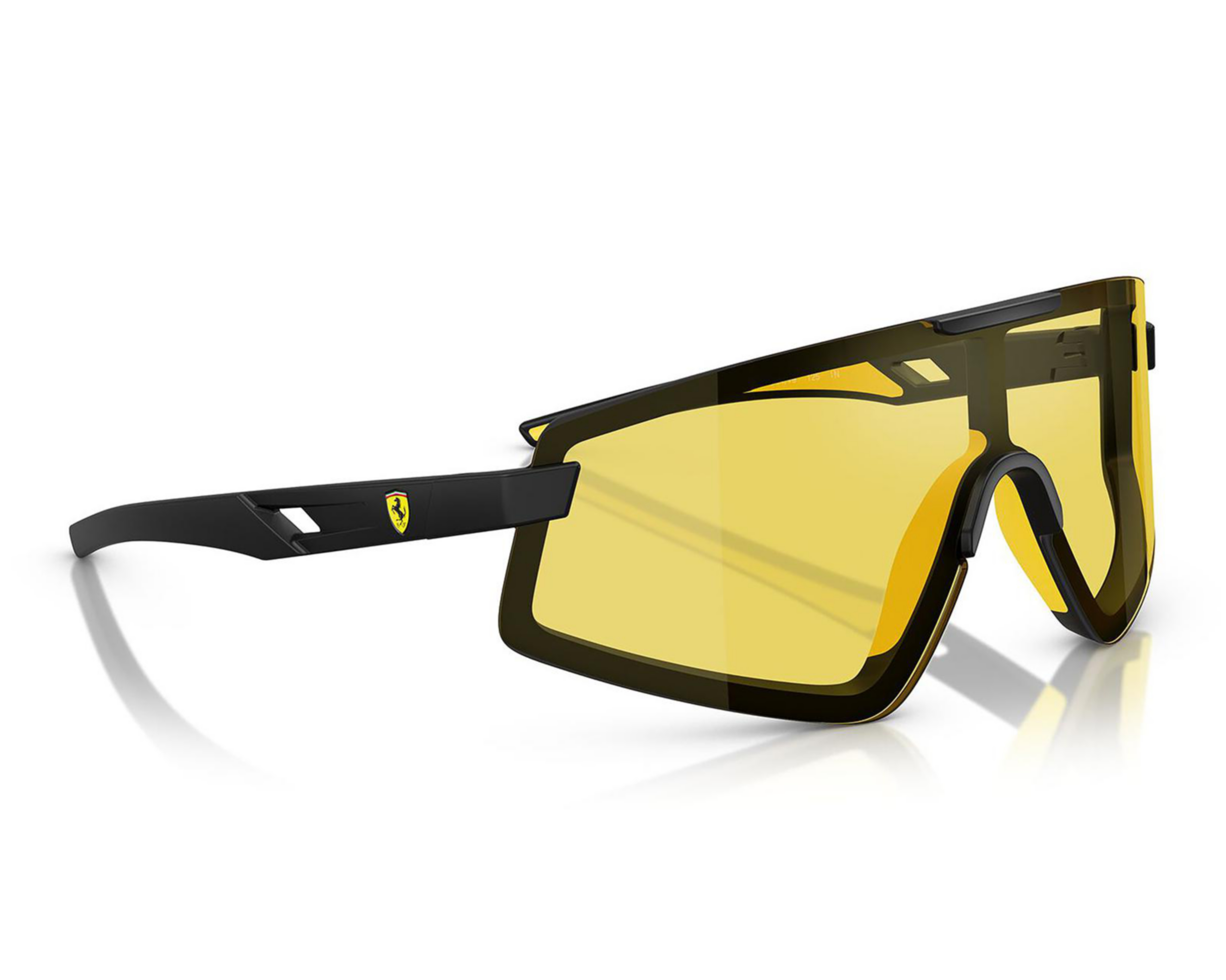 Foto 6 pulgar | Lentes de Sol para Hombre Ferrari Deportivo Amarillos