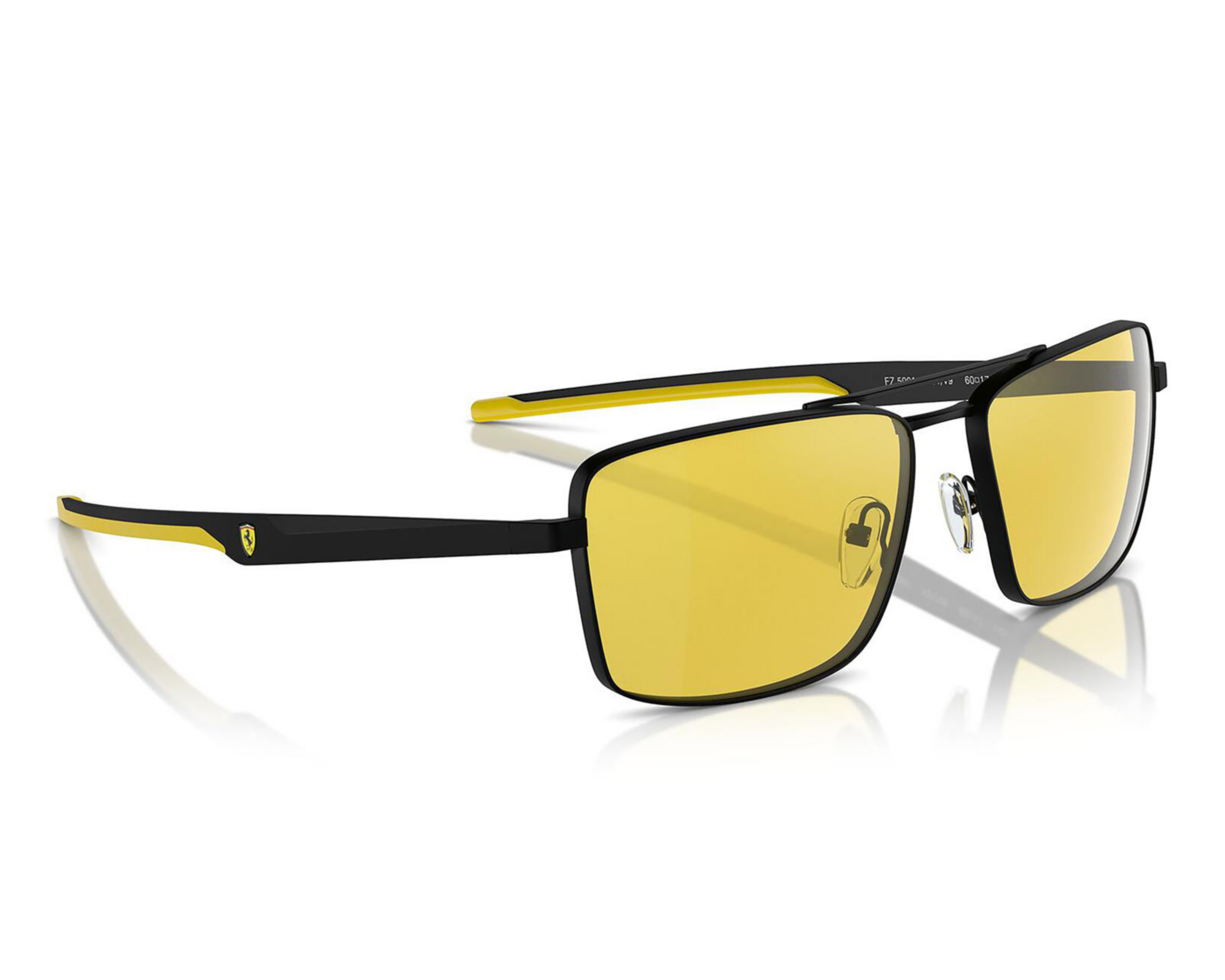 Foto 6 pulgar | Lentes de Sol para Hombre Ferrari Rectangulares Amarillos