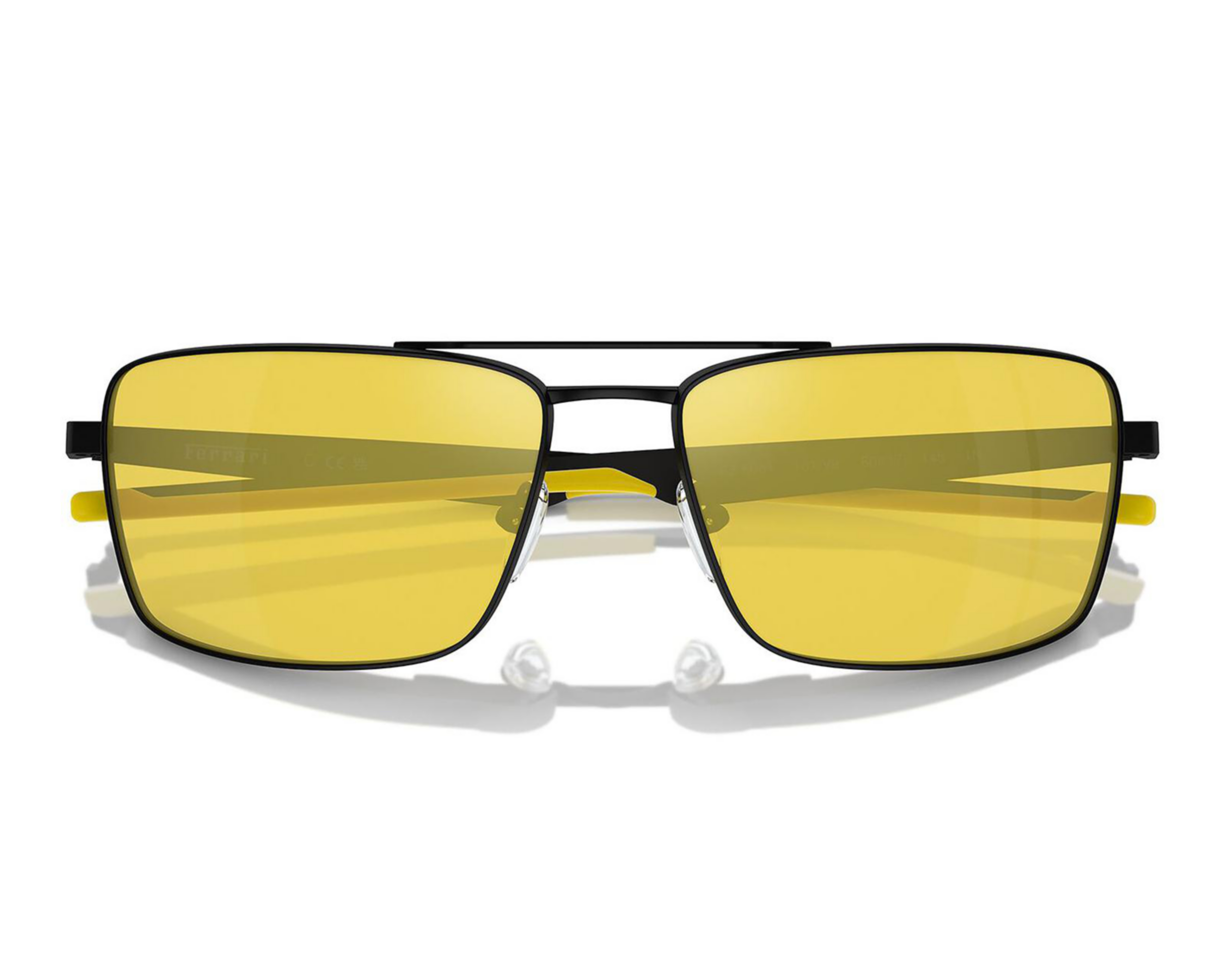 Foto 7 pulgar | Lentes de Sol para Hombre Ferrari Rectangulares Amarillos