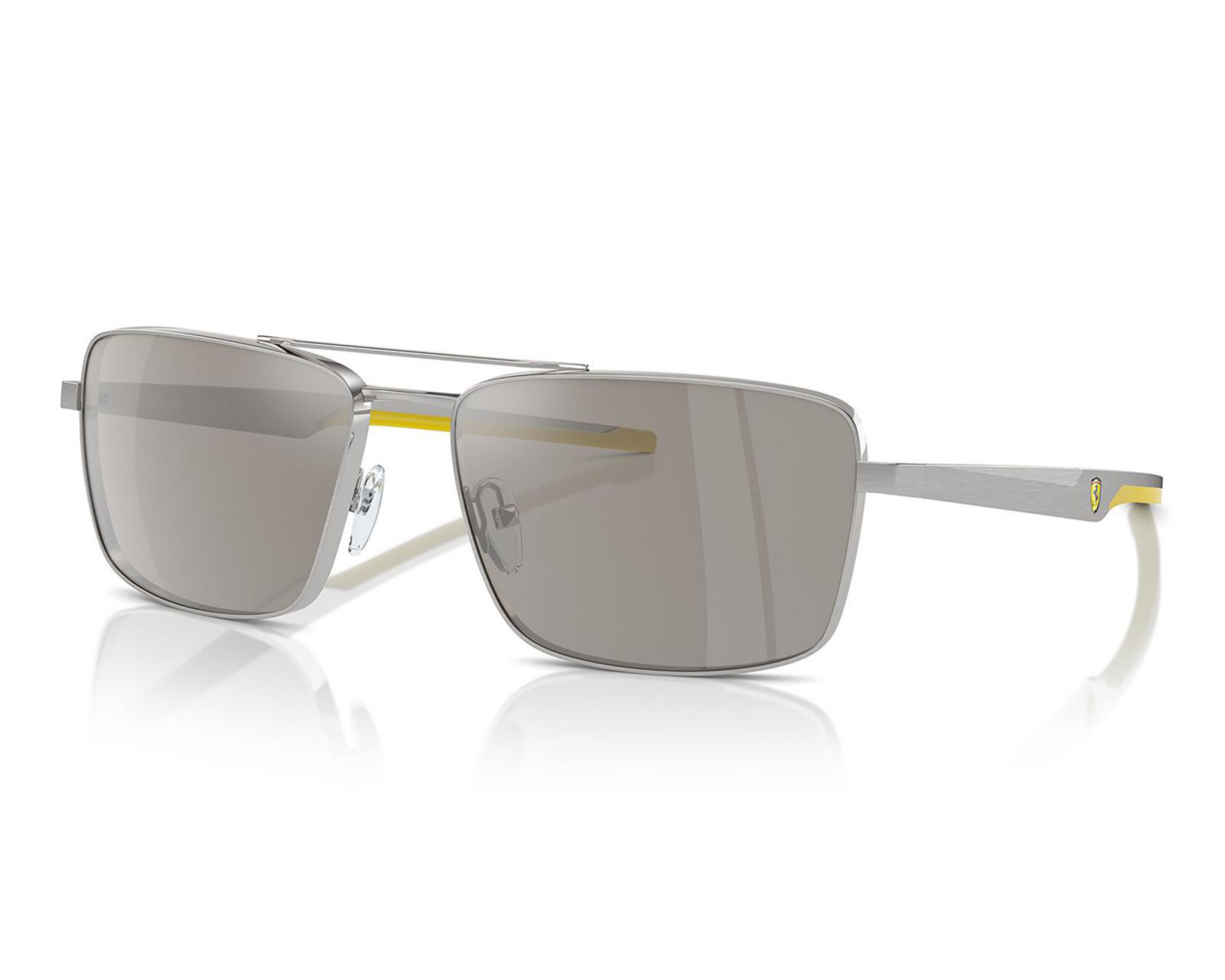 Foto 2 pulgar | Lentes de Sol para Hombre Ferrari Rectangulares Gris