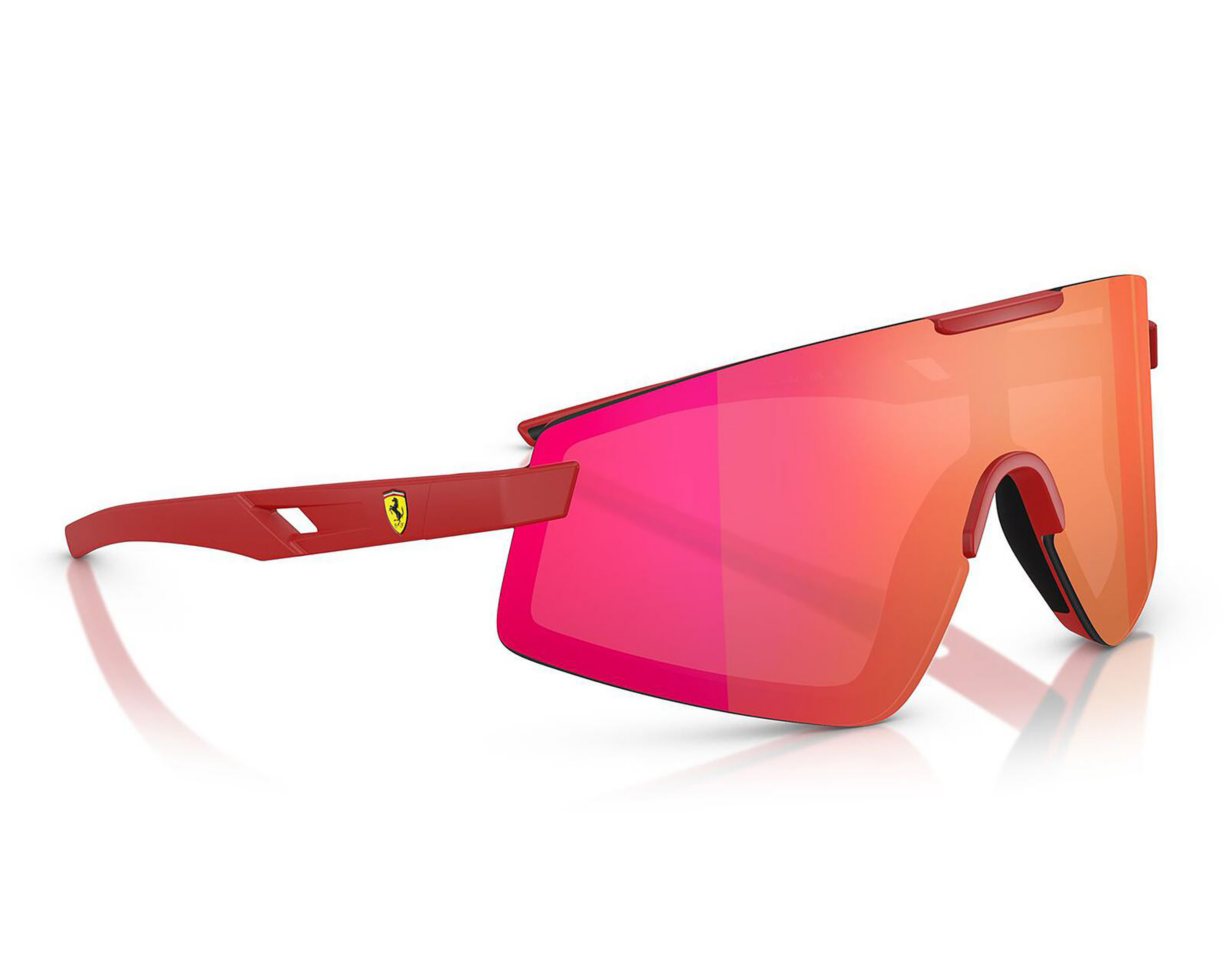 Foto 5 | Lentes de Sol para Hombre Ferrari Deportivo Rojo