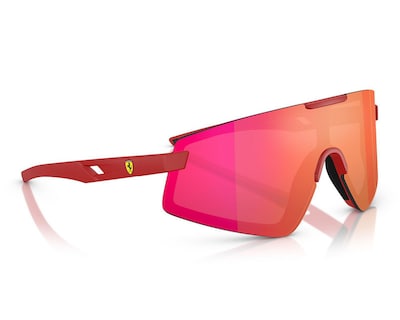 Foto 5 | Lentes de Sol para Hombre Ferrari Deportivo Rojo