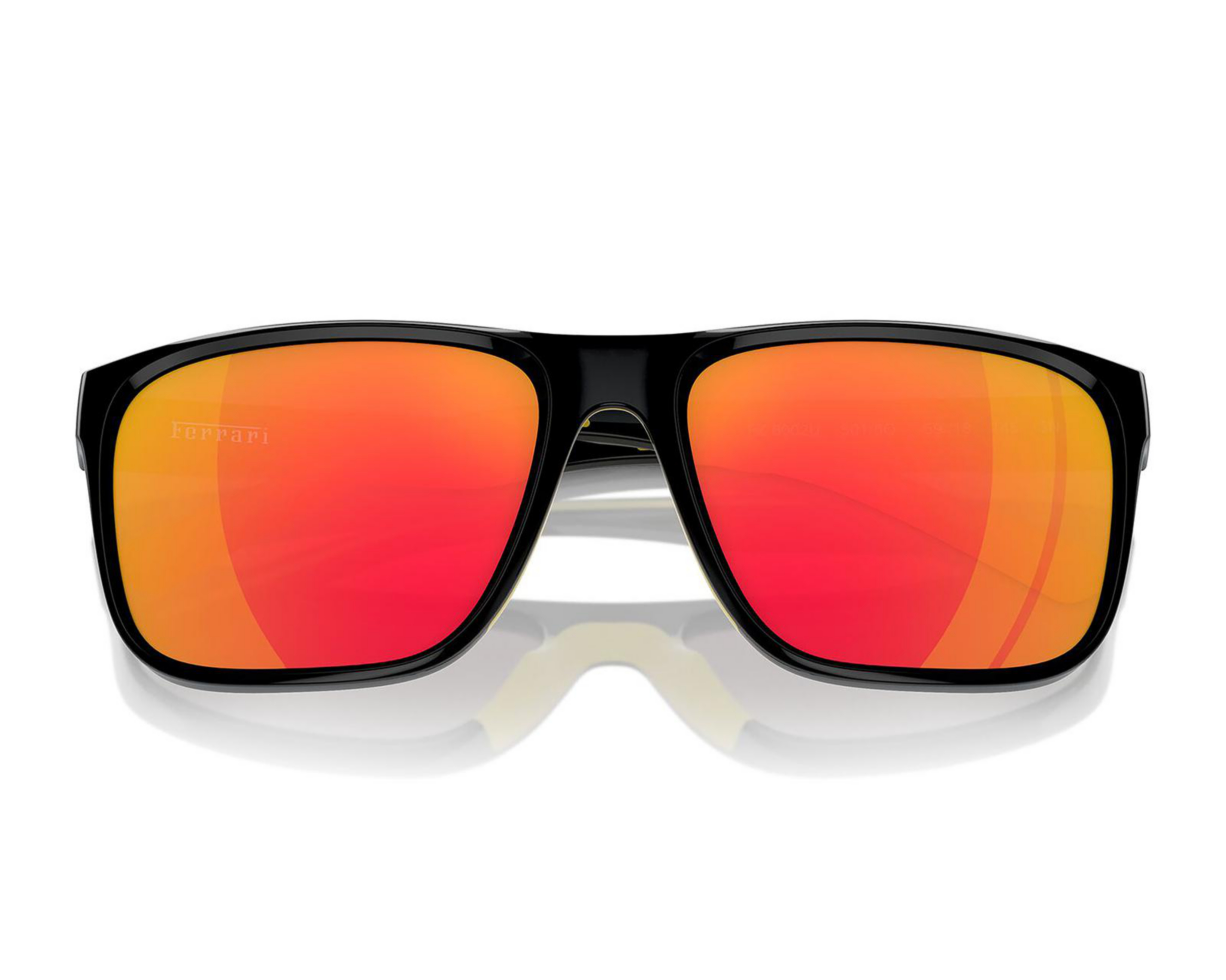 Foto 7 pulgar | Lentes de Sol para Hombre Ferrari Cuadrados Negros