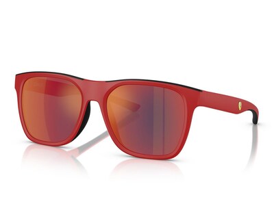 Foto 1 | Lentes de Sol para Hombre Ferrari Cuadrados Rojos