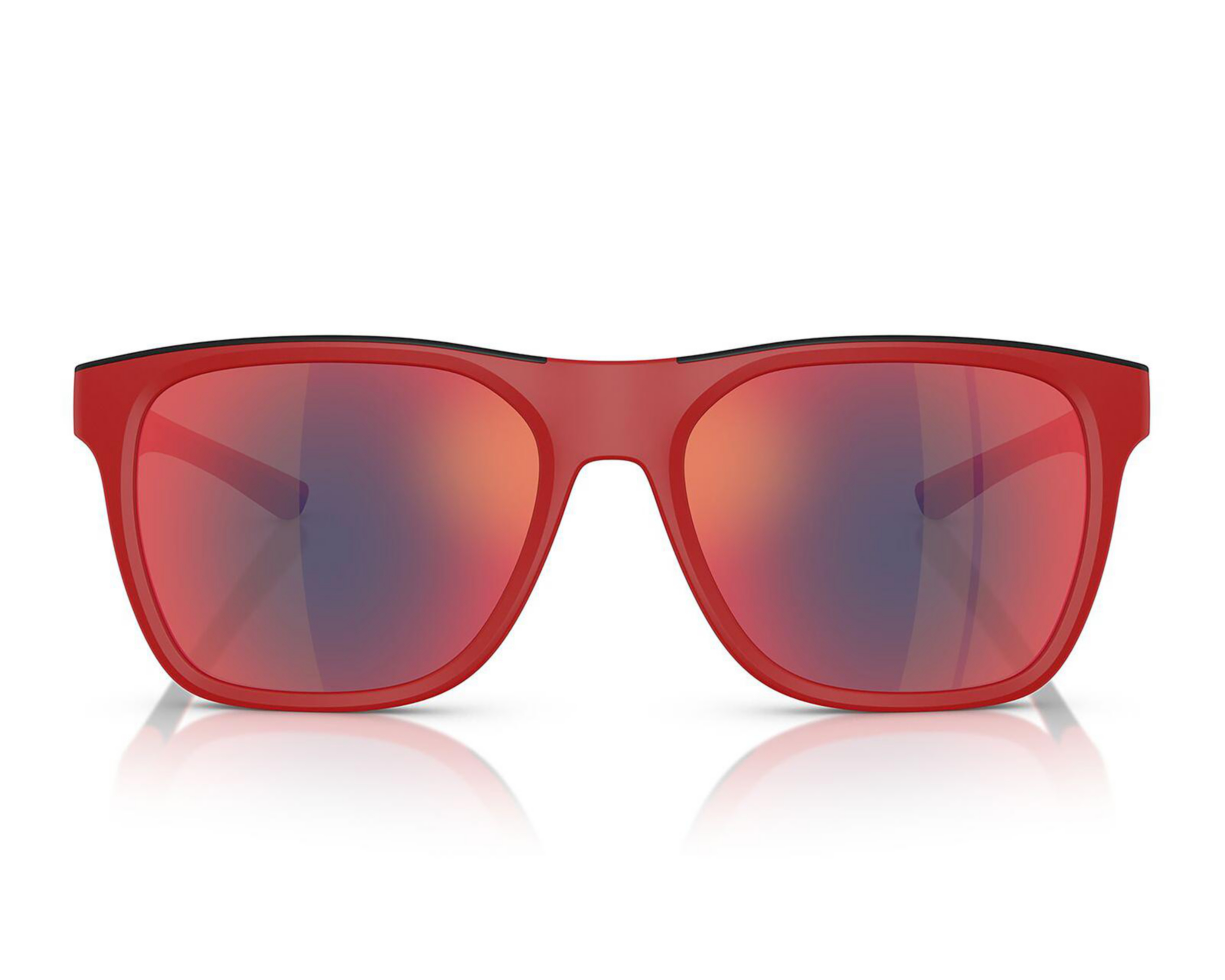 Foto 3 pulgar | Lentes de Sol para Hombre Ferrari Cuadrados Rojos