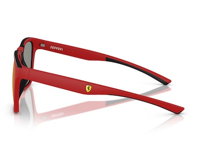 Foto 3 | Lentes de Sol para Hombre Ferrari Cuadrados Rojos