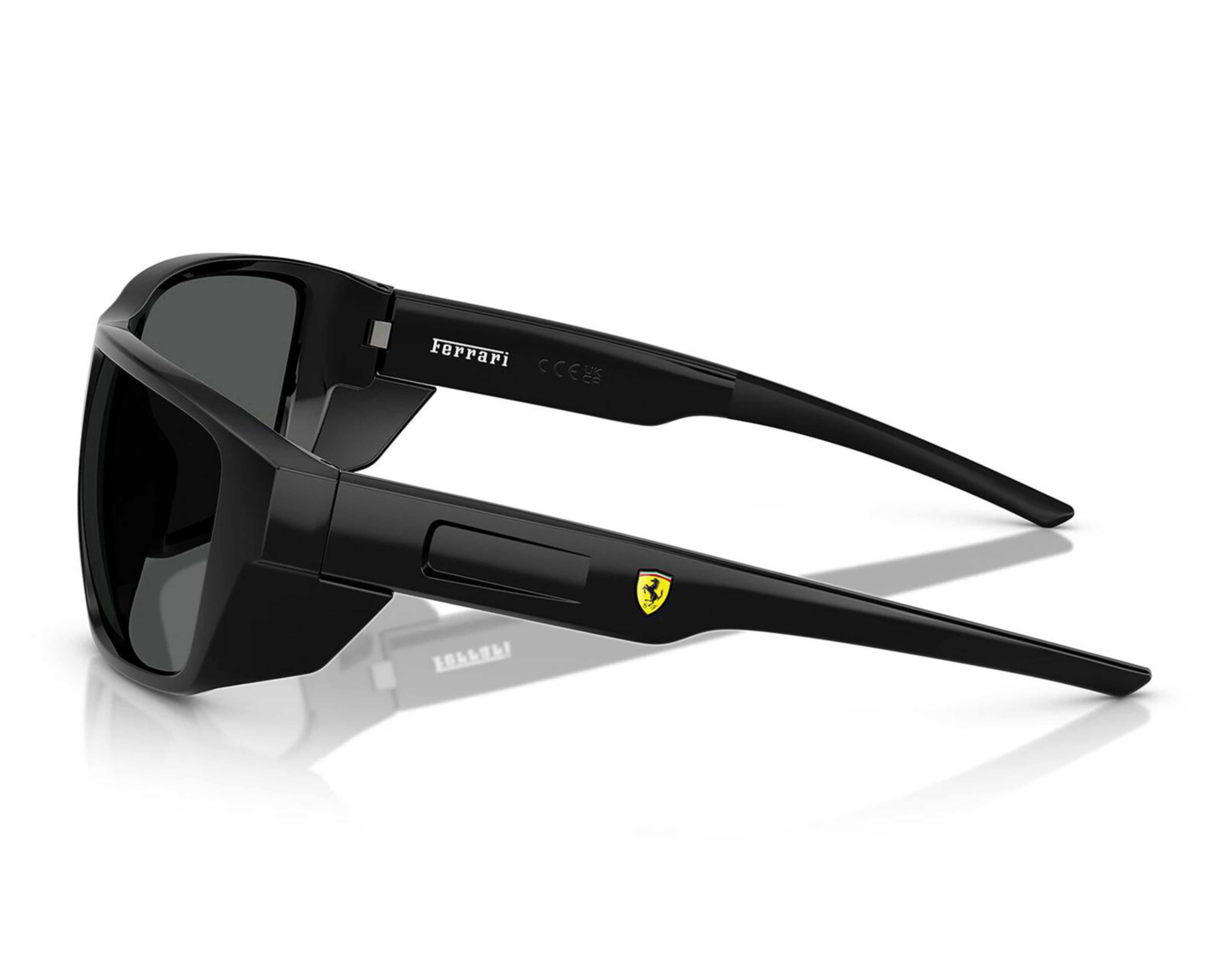 Foto 4 pulgar | Lentes de Sol para Hombre Ferrari Cuadrados Negros