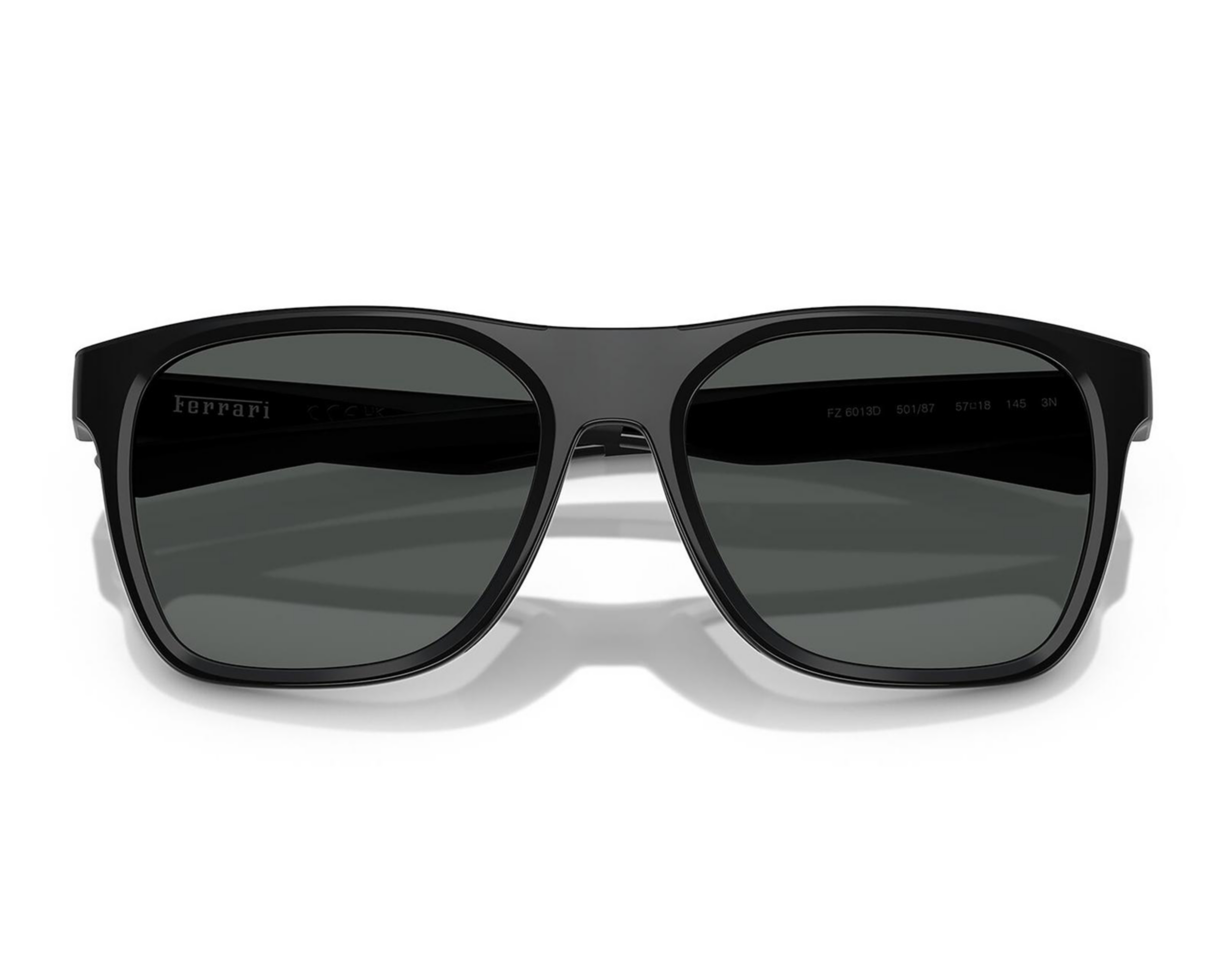 Foto 7 pulgar | Lentes de Sol para Hombre Ferrari Wayfarer 0FZ6013D  Negro