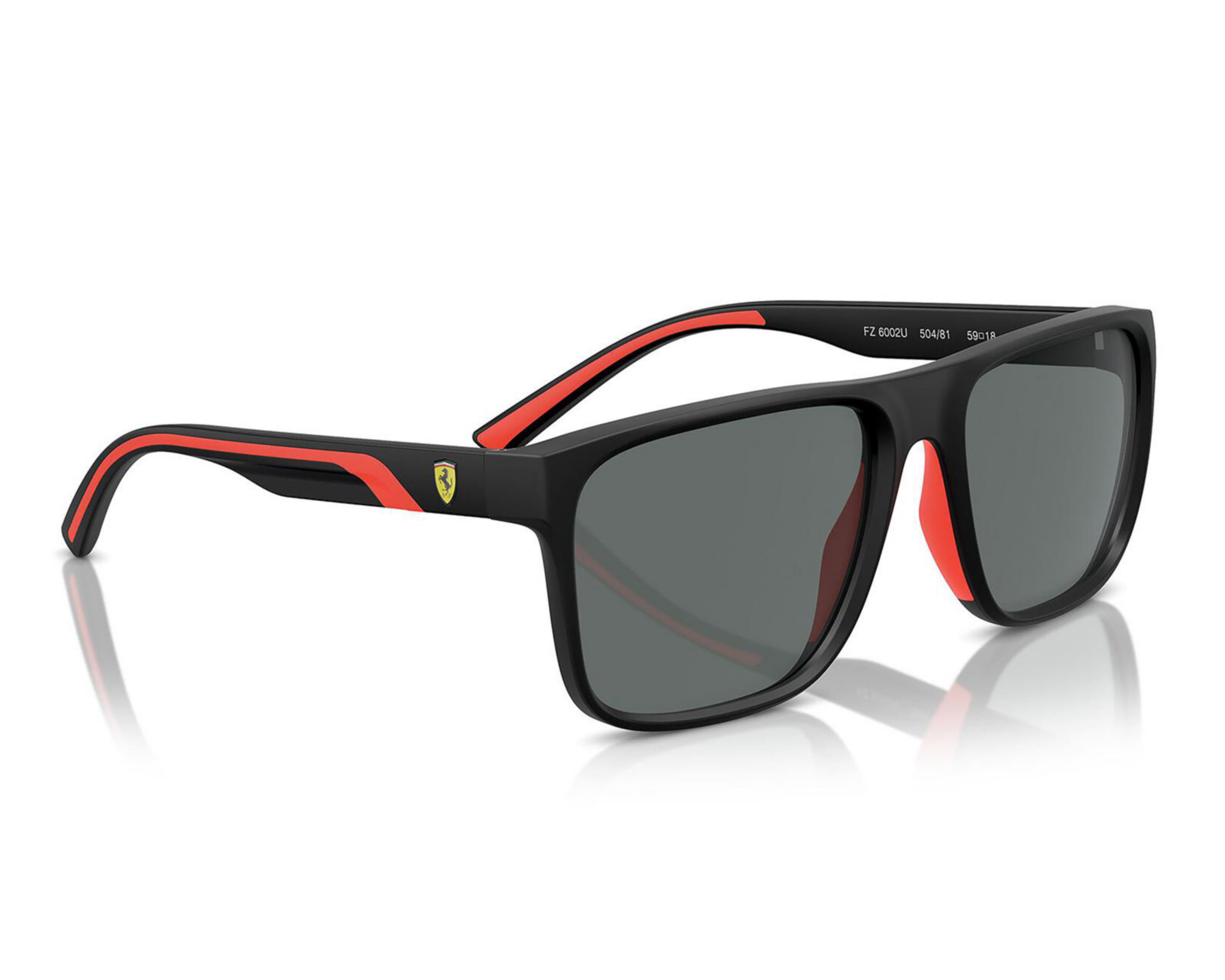 Foto 6 pulgar | Lentes de Sol para Hombre Ferrari Cuadrados 0FZ6002U Negro