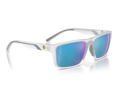 Foto 5 | Lentes de Sol para Hombre Ferrari Cuadrado 0FZ6003U Blanco