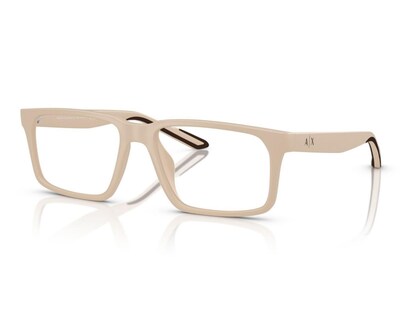 Foto 1 | Armazón Oftálmico para Hombre Armani Exchange Rectangular Beige
