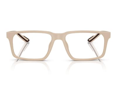 Foto 2 | Armazón Oftálmico para Hombre Armani Exchange Rectangular Beige