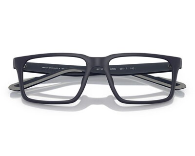 Foto 4 | Armazón Oftálmico para Hombre Armani Exchange Rectangular Negro
