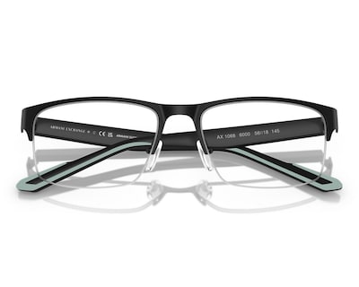 Foto 4 | Armazón Oftálmico para Hombre Armani Exchange Rectangular Negro