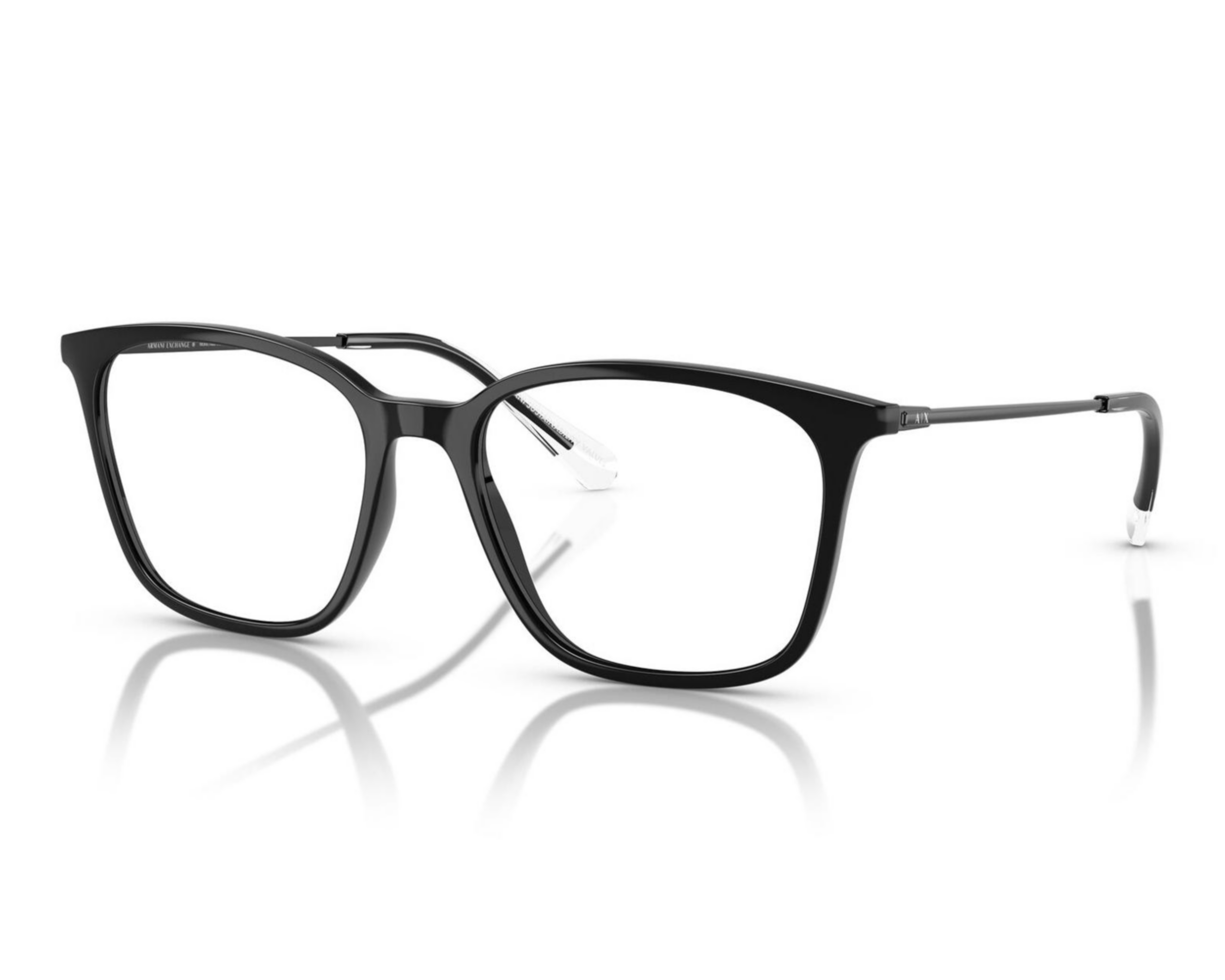 Foto 2 pulgar | Armazón Oftálmico para Hombre Armani Exchange Cuadrado Negro