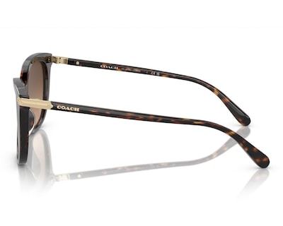 Foto 4 | Lentes de Sol para Mujer Coach Dark Tortoise Wayfarer Café