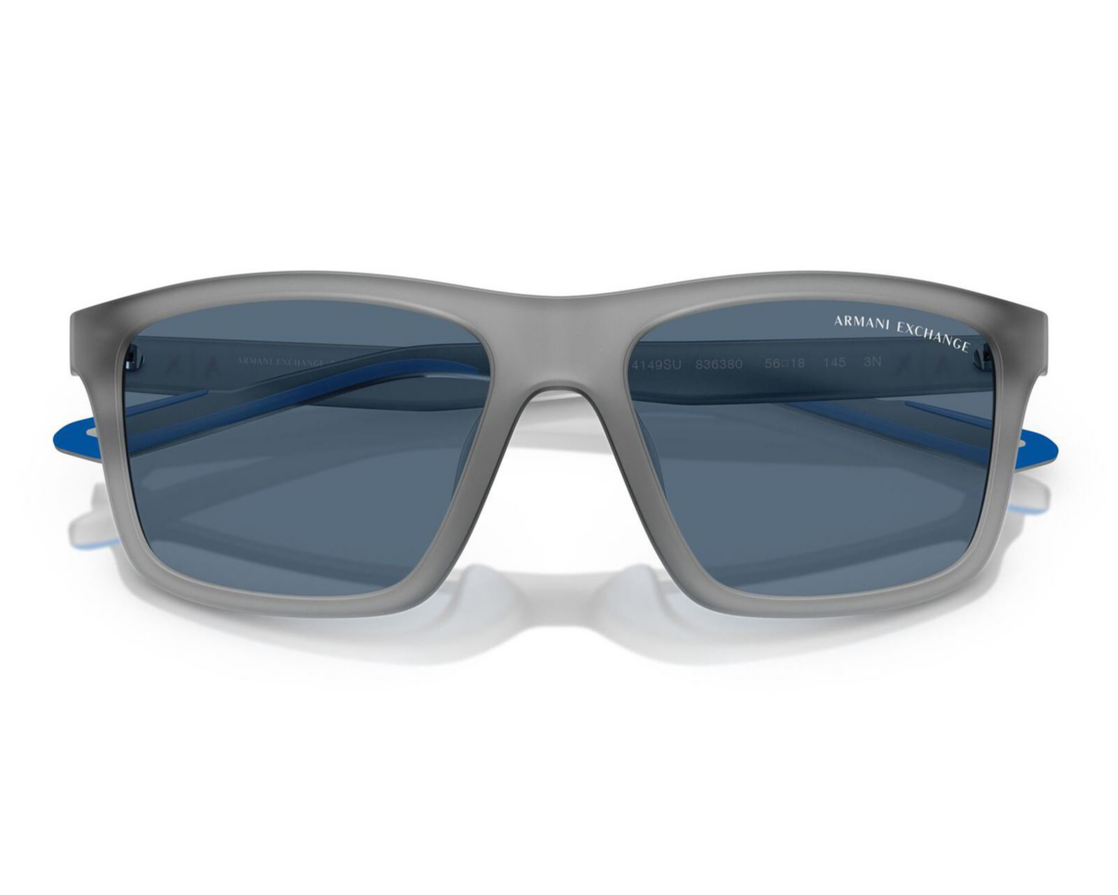 Foto 5 | Lentes de Sol para Hombre Armani Exchange Cuadrados Gris