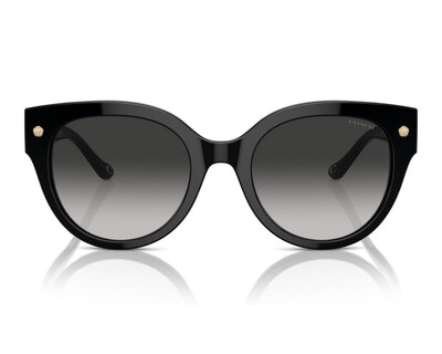 Foto 2 | Lentes de Sol para Mujer Coach Redondos Negros