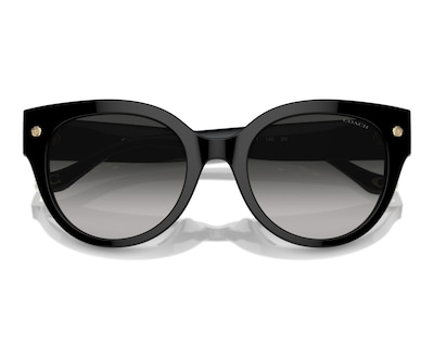 Foto 4 | Lentes de Sol para Mujer Coach Redondos Negros