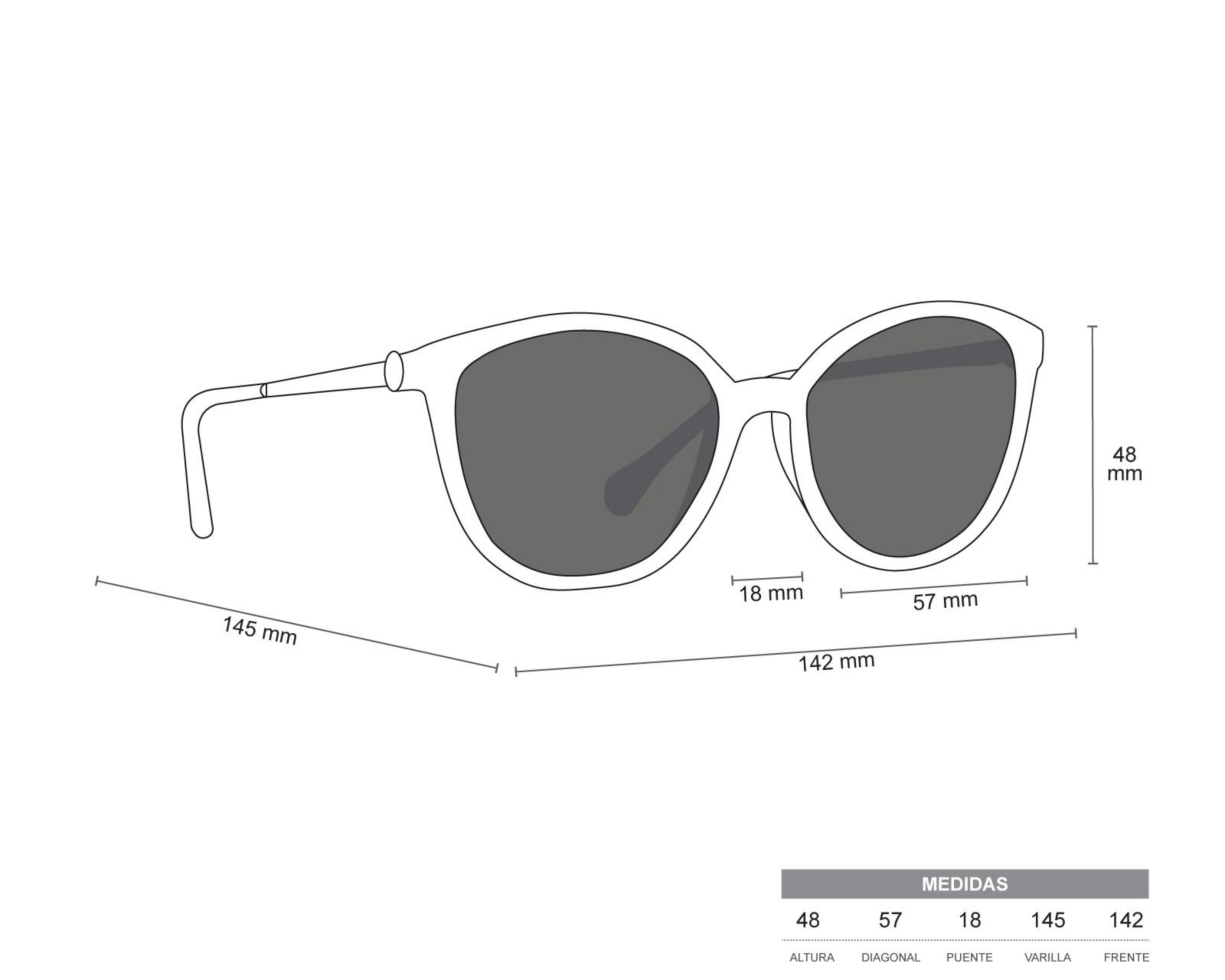 Foto 7 pulgar | Lentes de Sol para Mujer Coach Redondos Negros